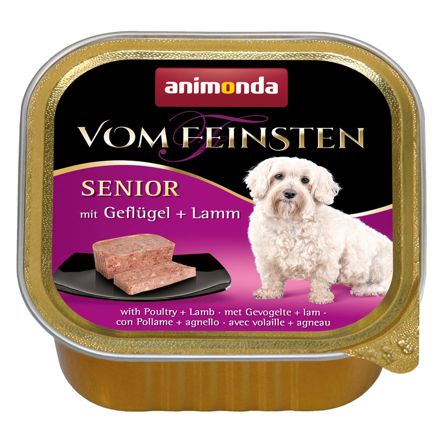 Cibo per cani animonda Finest, Senior, Poultry & Lamb