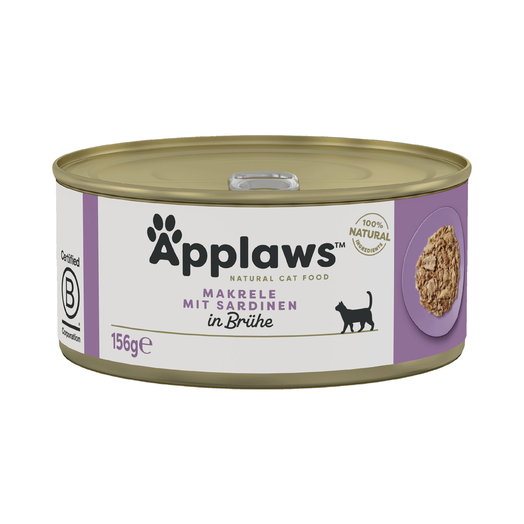 Applaws Tin Makrele mit Sardinen, 156g