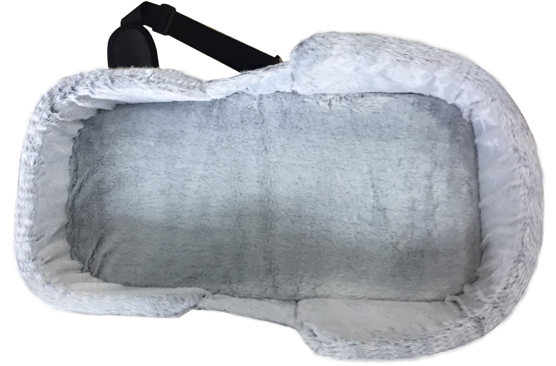 swisspet Reisebett Lou, schwarz-grau