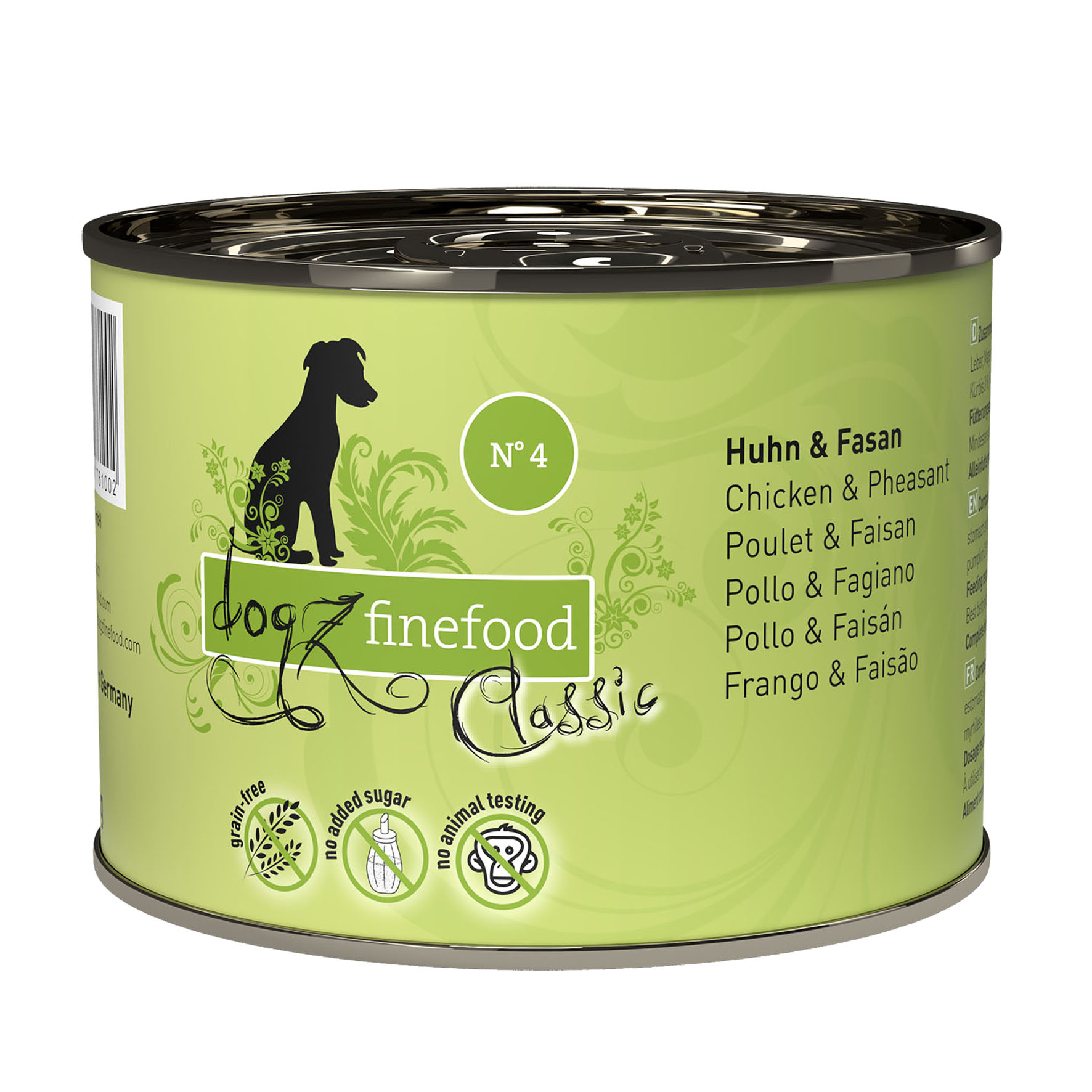 Dogz Finefood No.04 Huhn & Fasan 200g