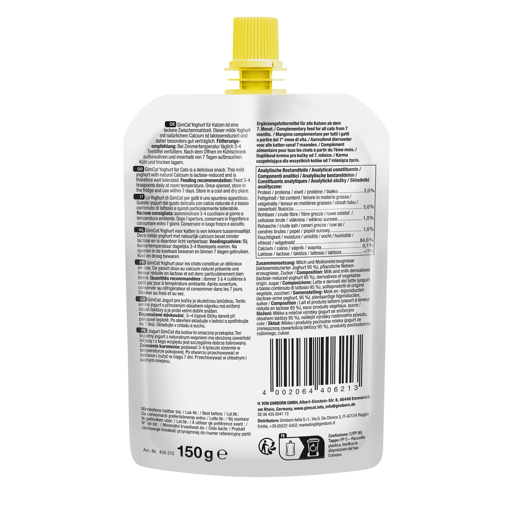 GimCat Katzenyoghurt, 150g