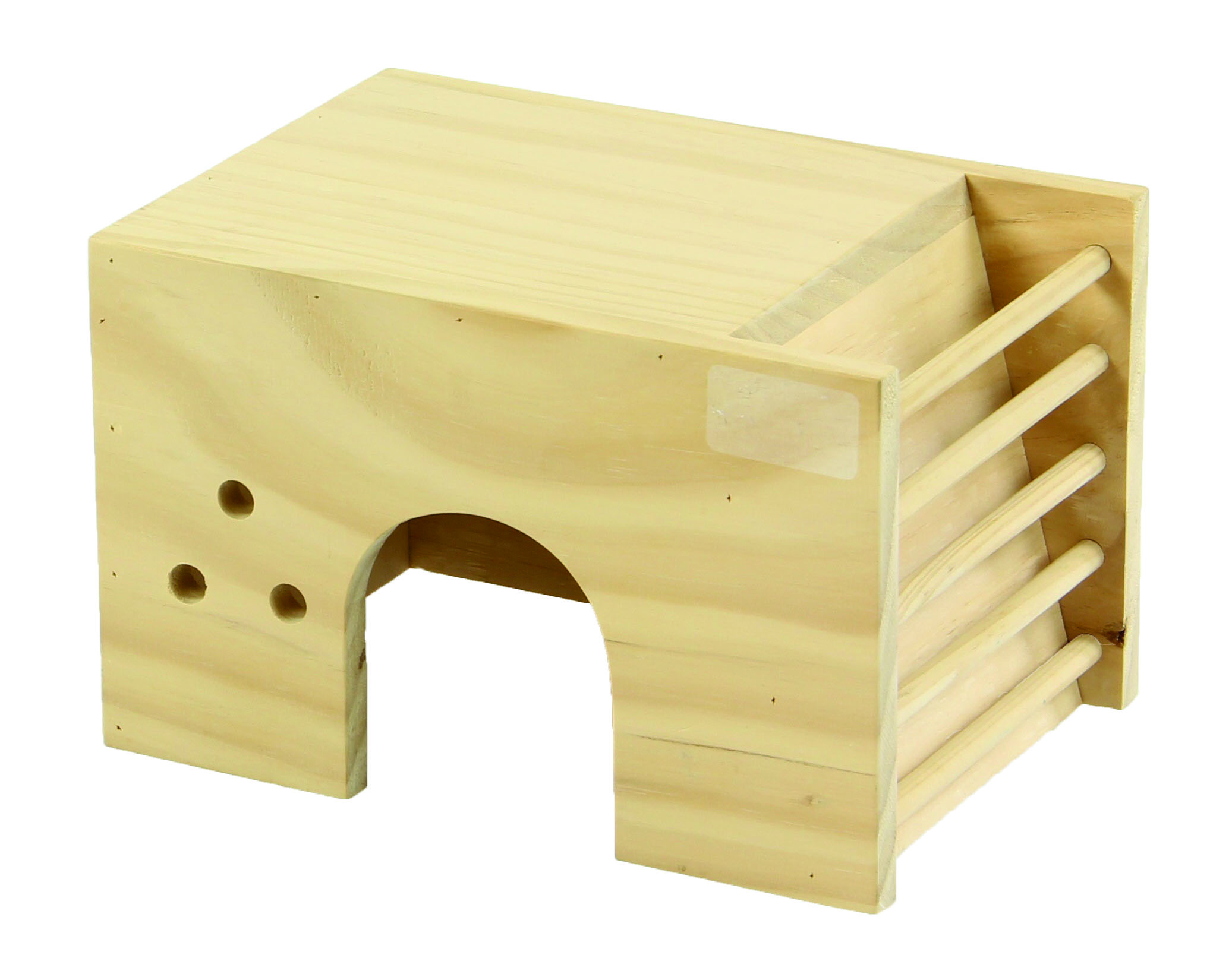 Maisonnette avec mini râtelier