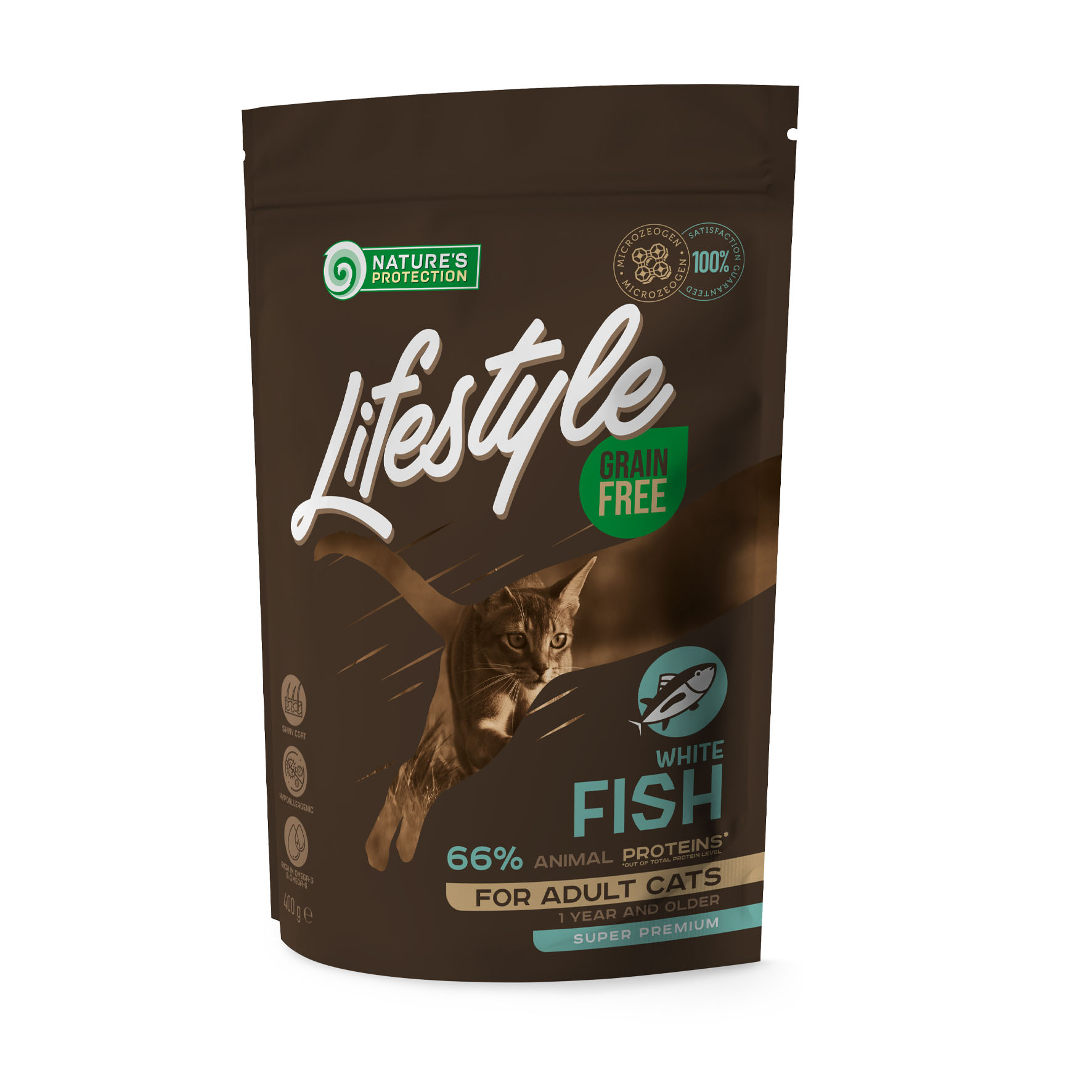 Nature‘s Protection Lifestyle Grain Free mit Weißfisch, 400 g