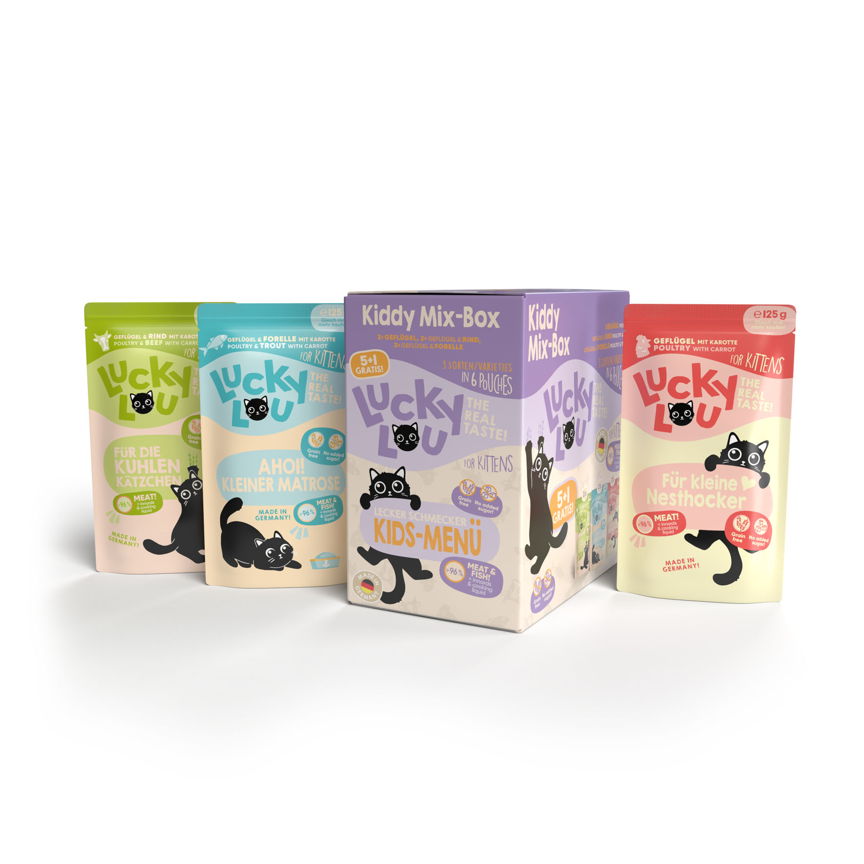 Lucky Lou Kitten MP 5+1 125g