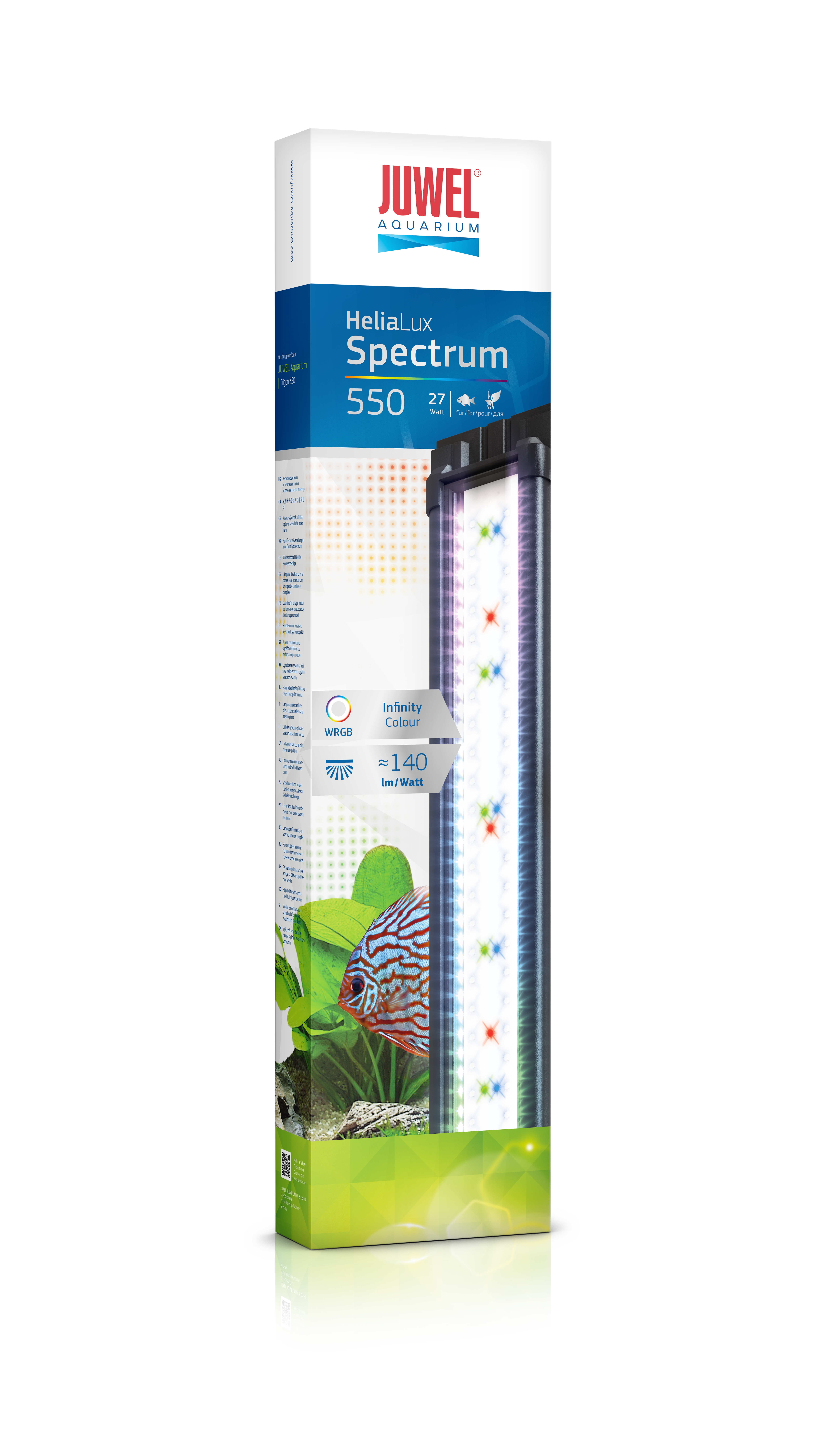 Juwel HeliaLux LED 550, 27W zu Trigon 350 hinten