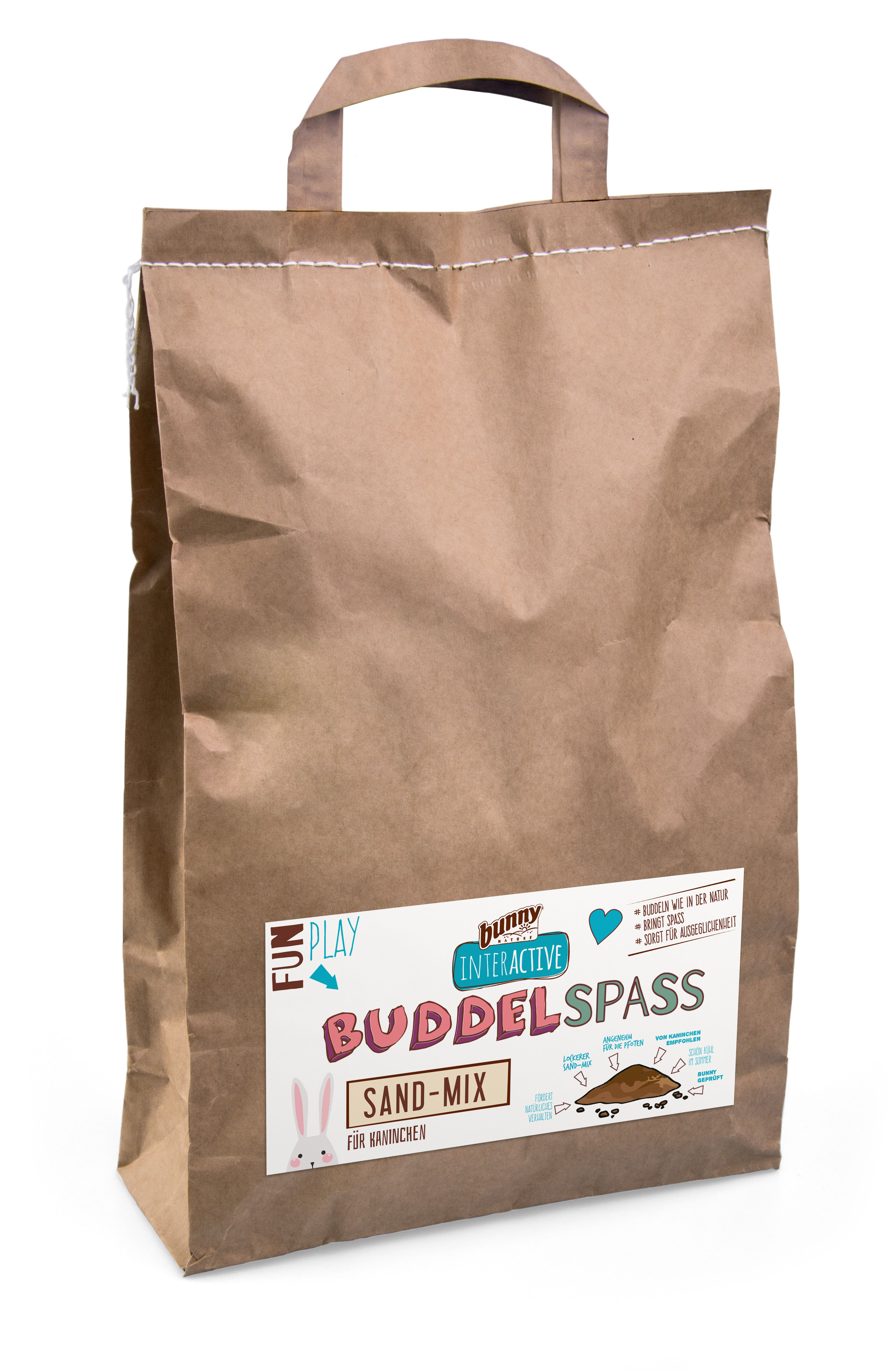 Bunny Interactive Buddelspass Sand-Mix, 9.7kg