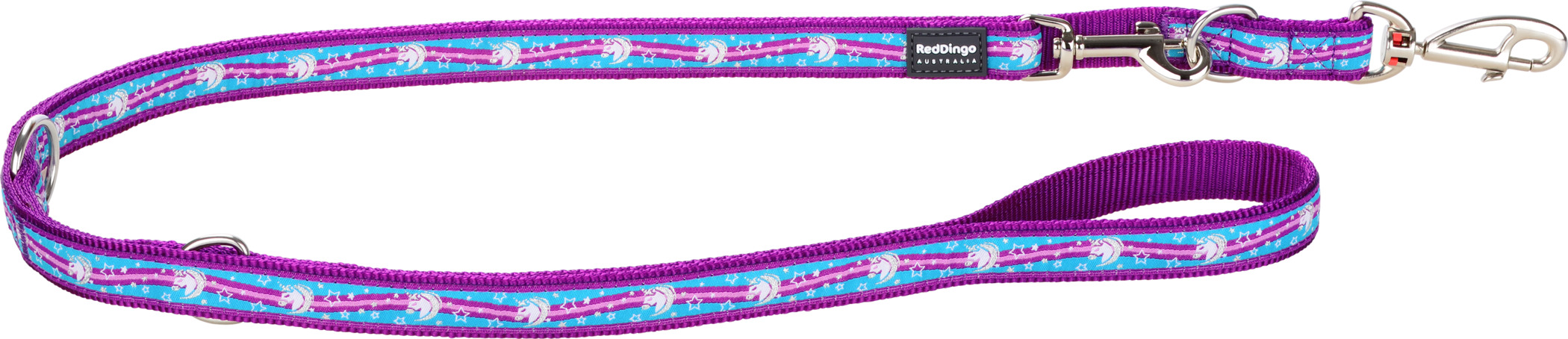 RedDingo Leine Design Unicorn Violett M