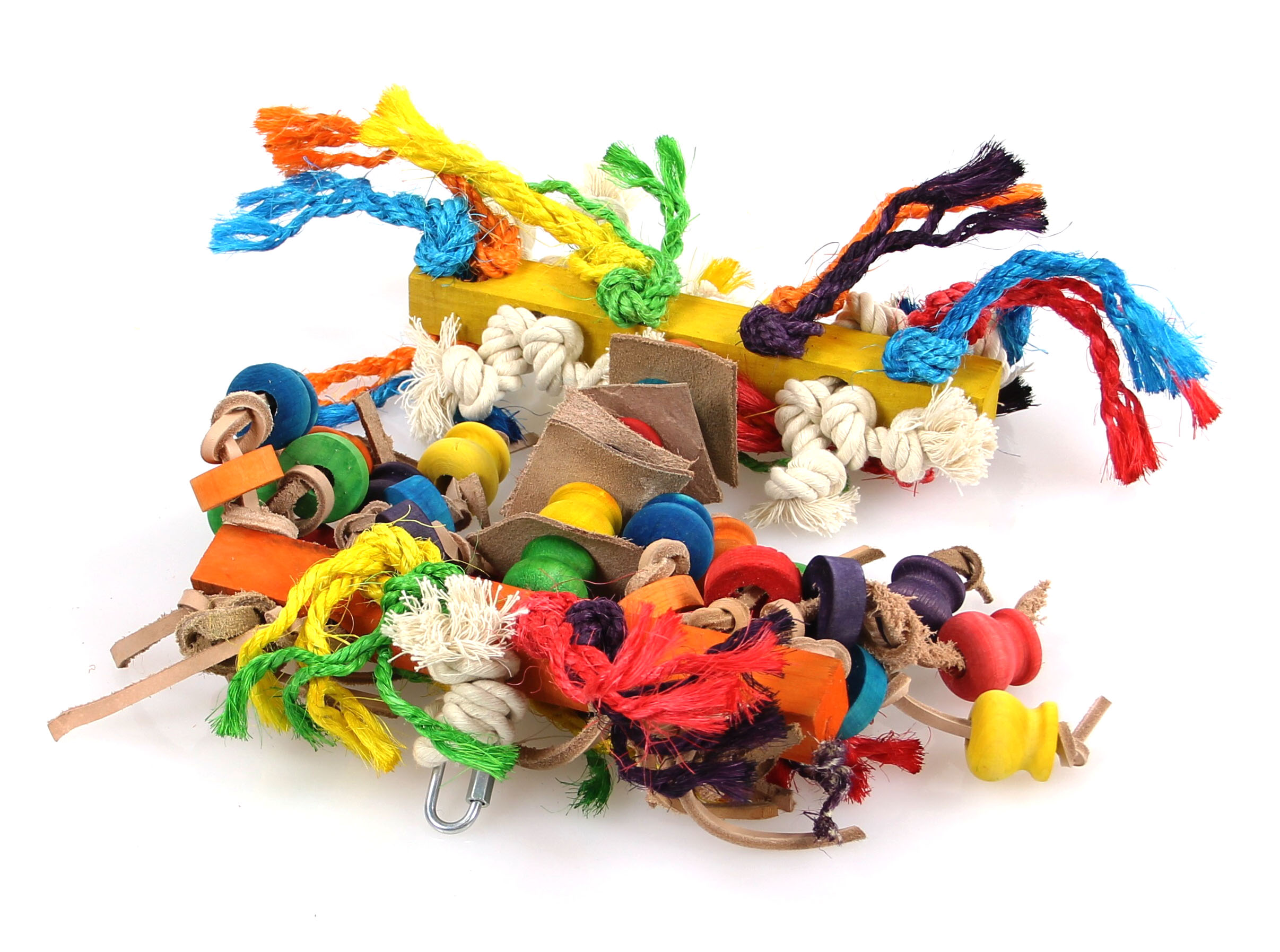 swisspet Vogelspielzeug aus Sisal und Holz