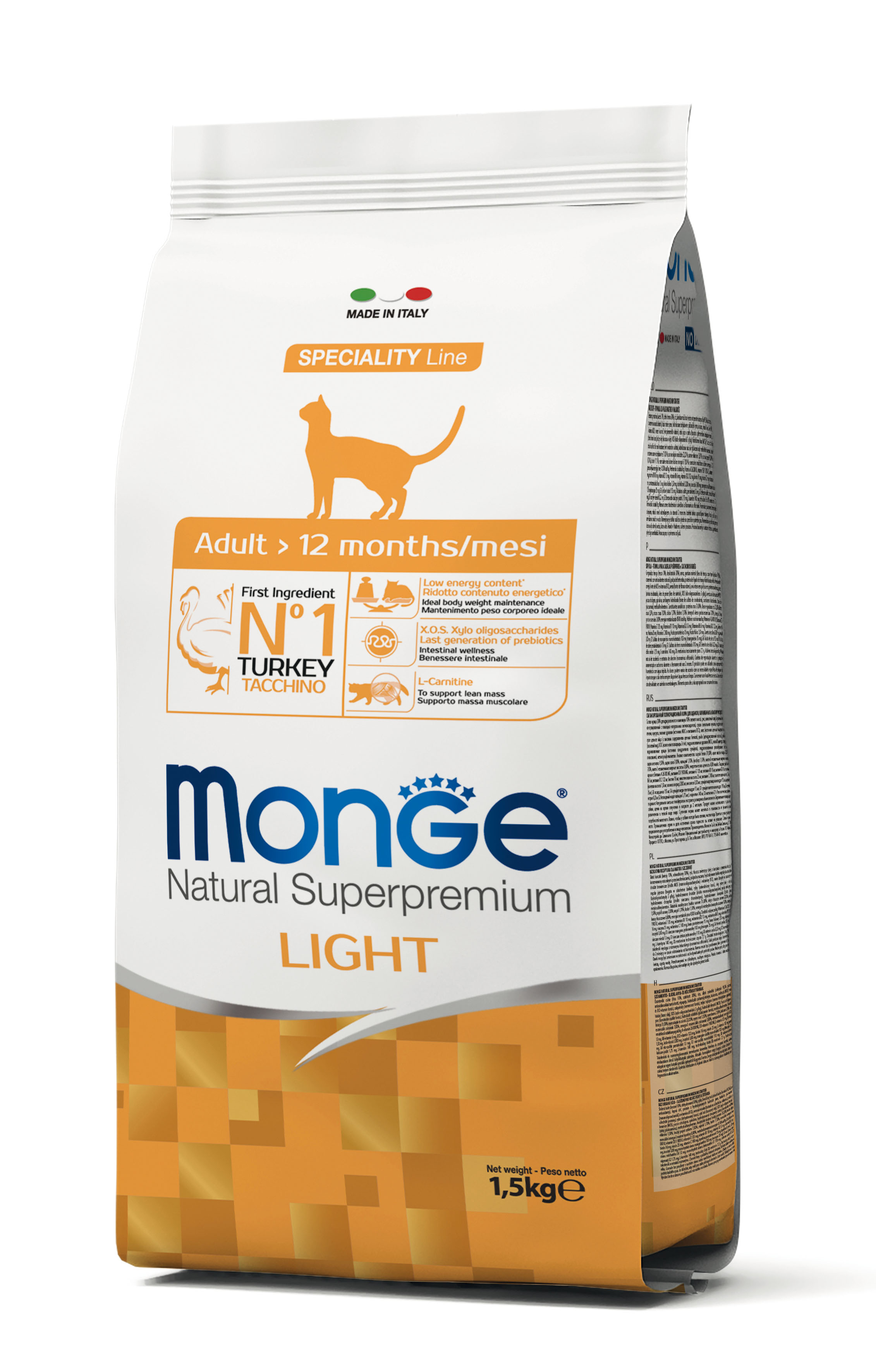 Monge Light Truthahn, 1.5kg