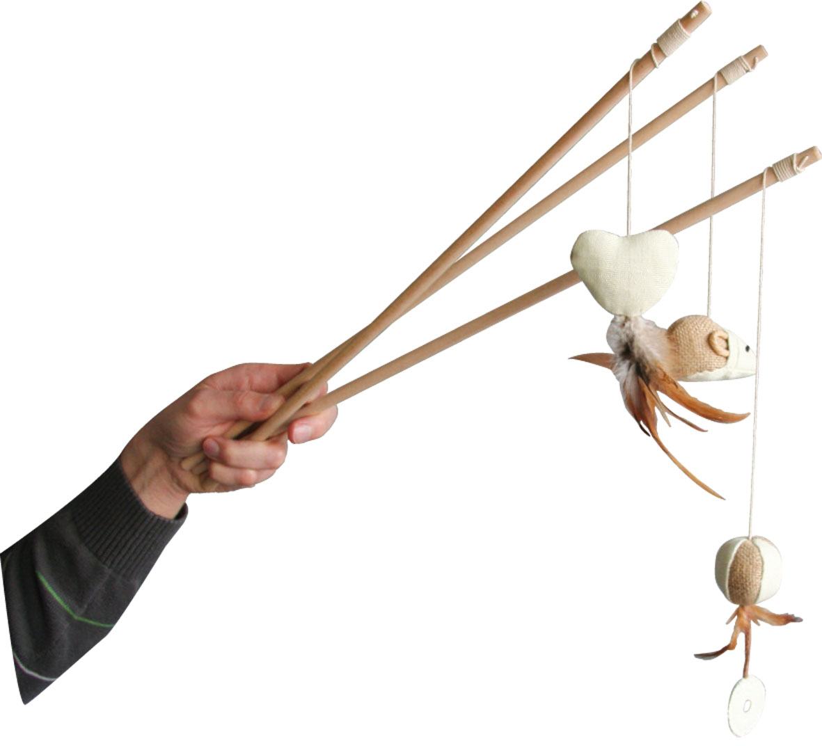 swisspet Katzenspielangeln “Natural Toy”