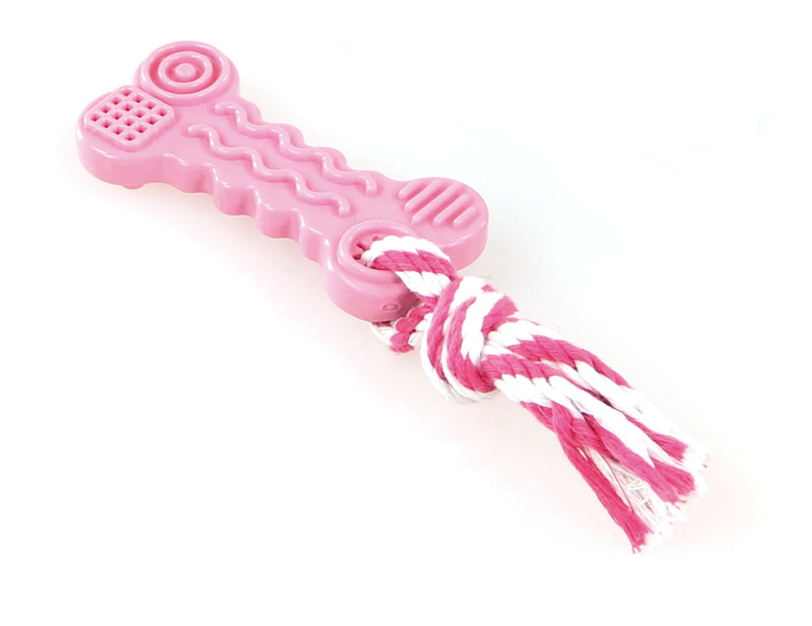 swisspet Puppy-Play Bonerope, rosa