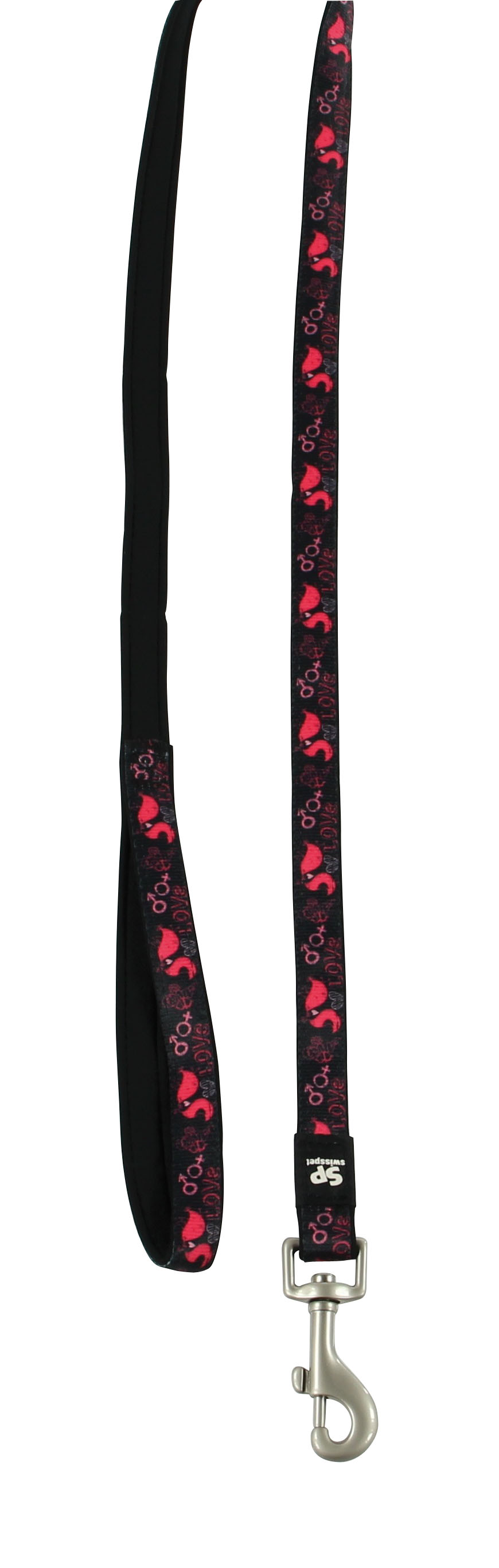 TrendLine Cityleine, Love, 20mm/120cm, schwarz