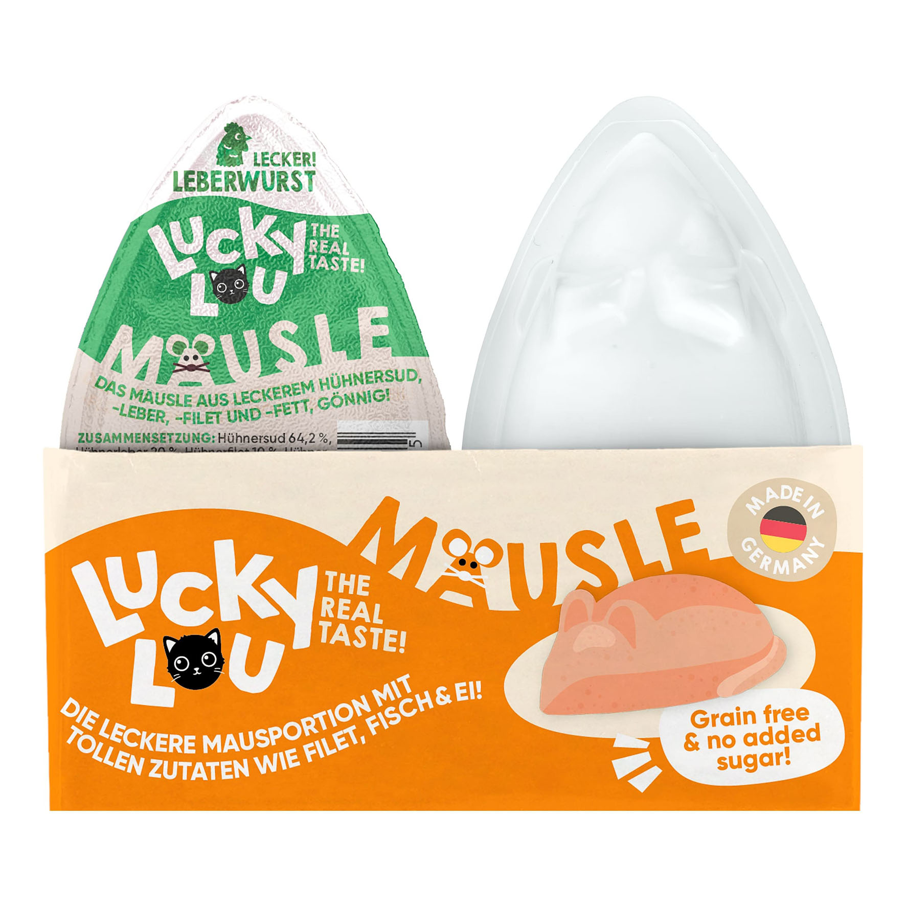 Lucky Lou Mäusle, Leberwurst, 28g