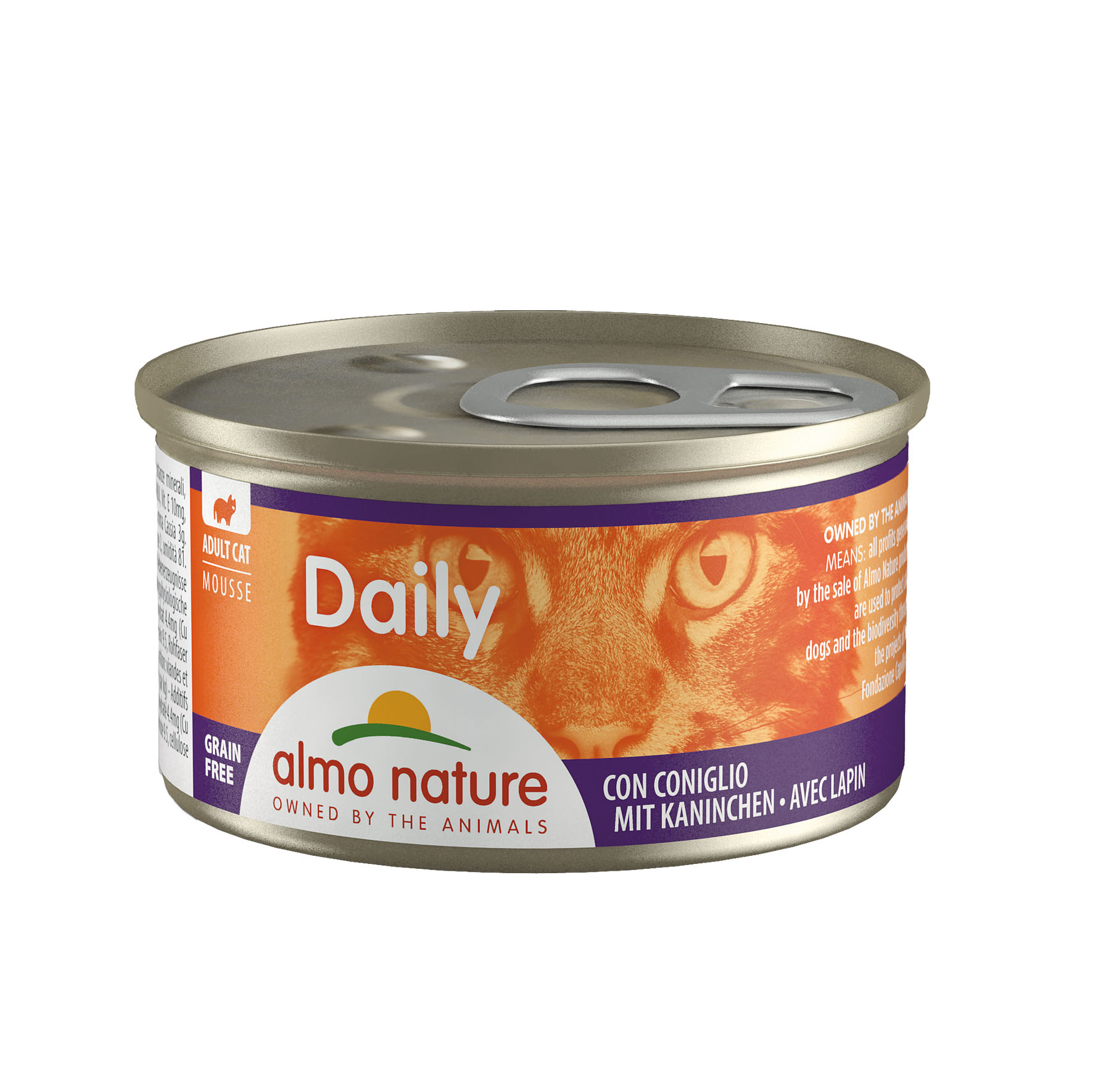 Almo Daily Adult Mousse Kaninchen 85g