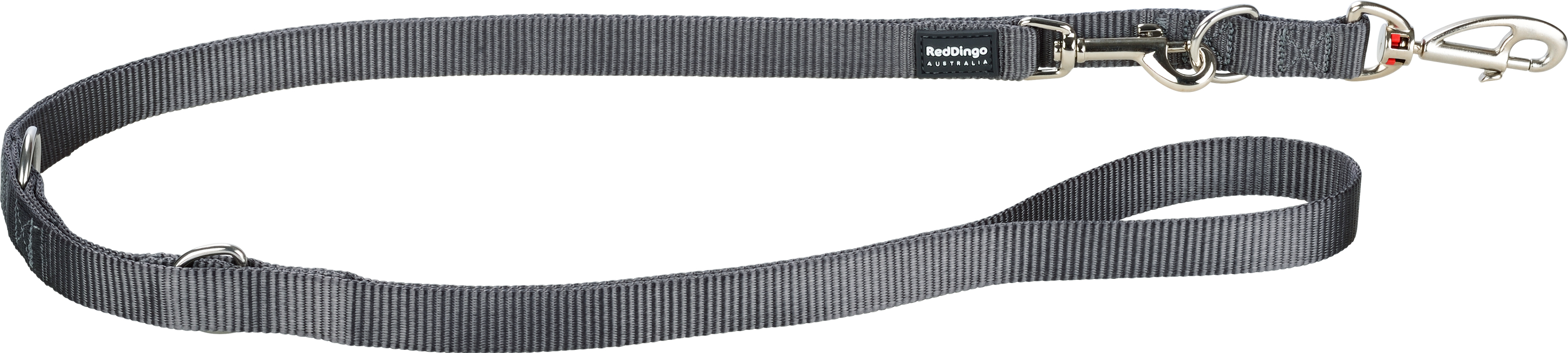 RedDingo Leine Plain Classic Grau S