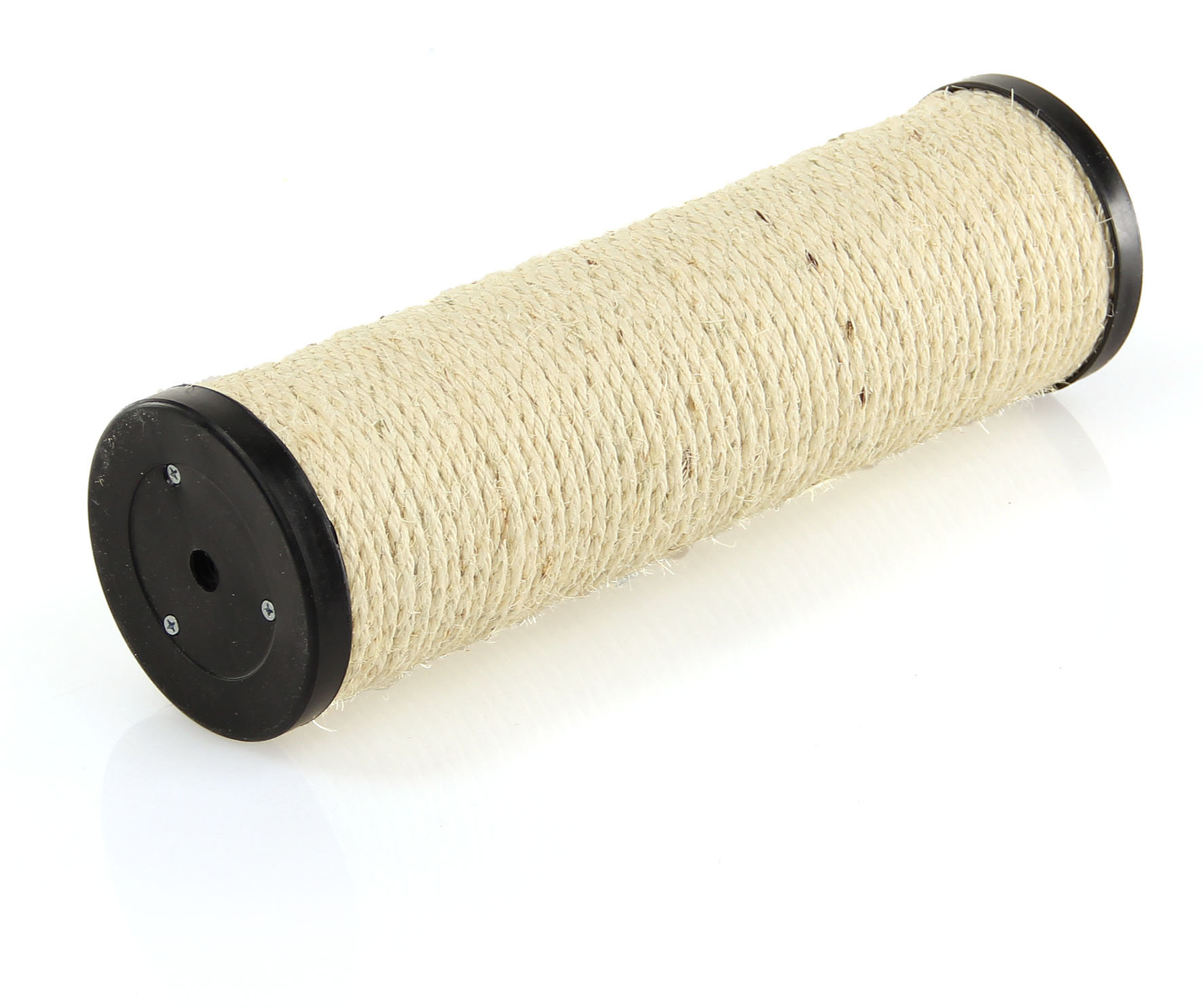 Säule Sisal, D=12cm  (Gewinde 10mm) 40cm.