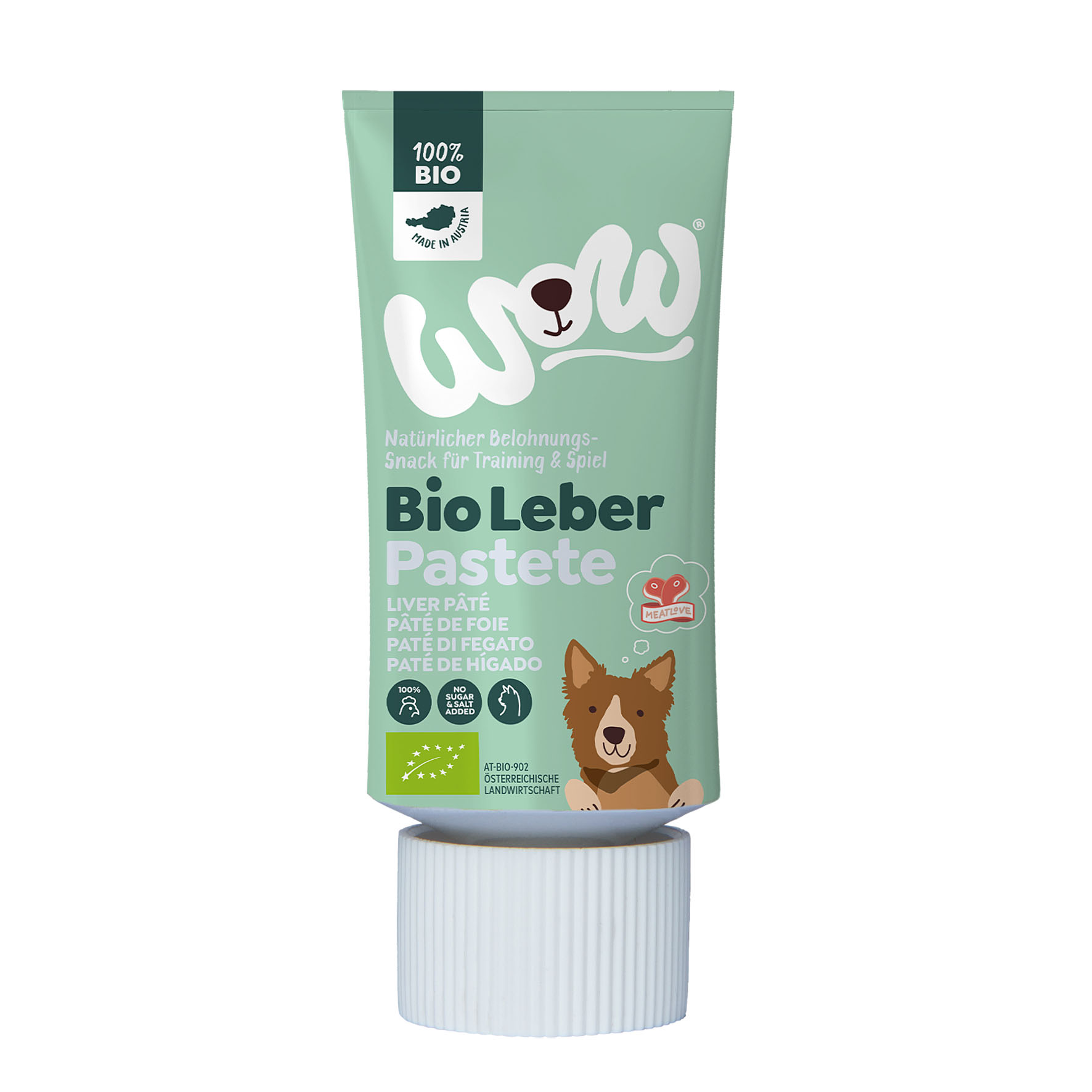WOW BIO Leberpastete, 80g
