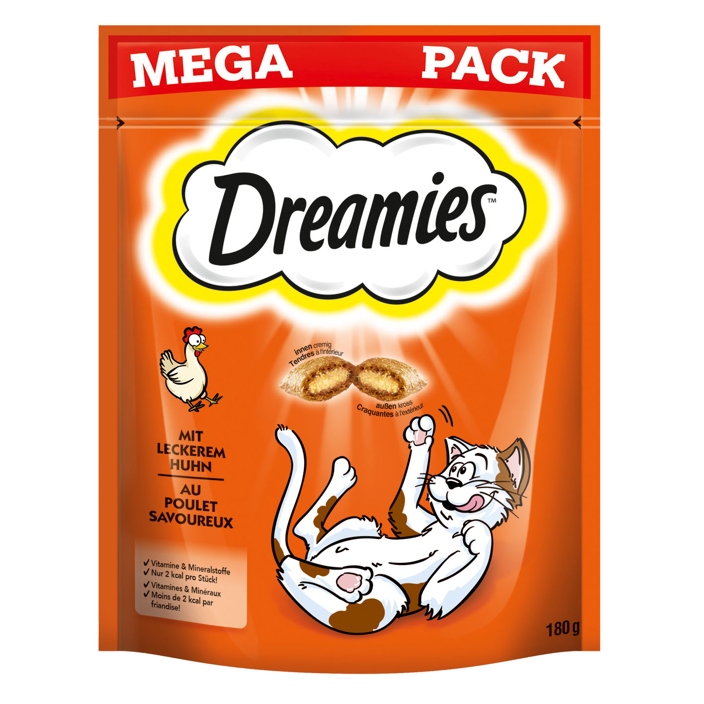 Dreamies mit Huhn