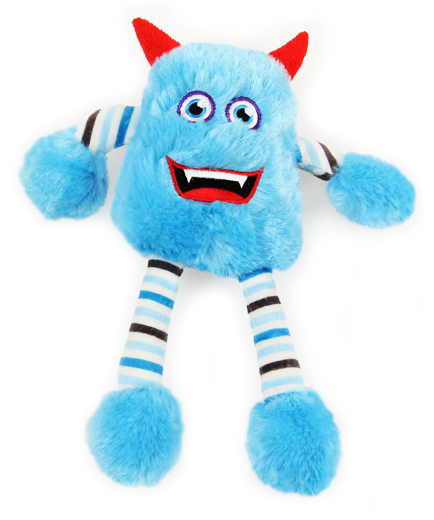 swisspet Plüsch-Monster, hellblau, 17x6x25cm