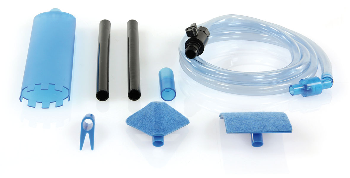 Amazonas Gravel 4en1 Multi-Cleaner bleu
