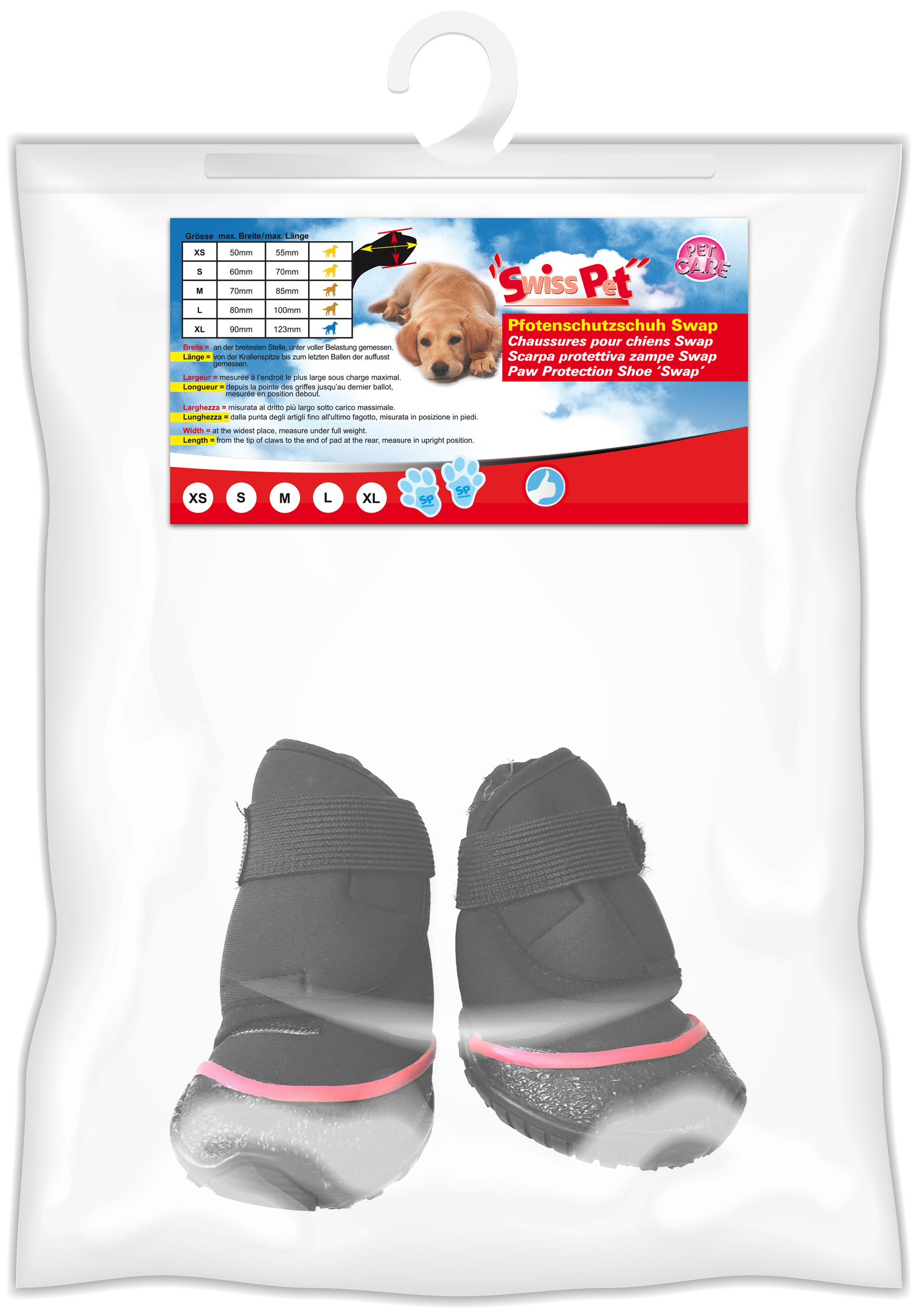 swisspet scarpe protettive per zampe Swap