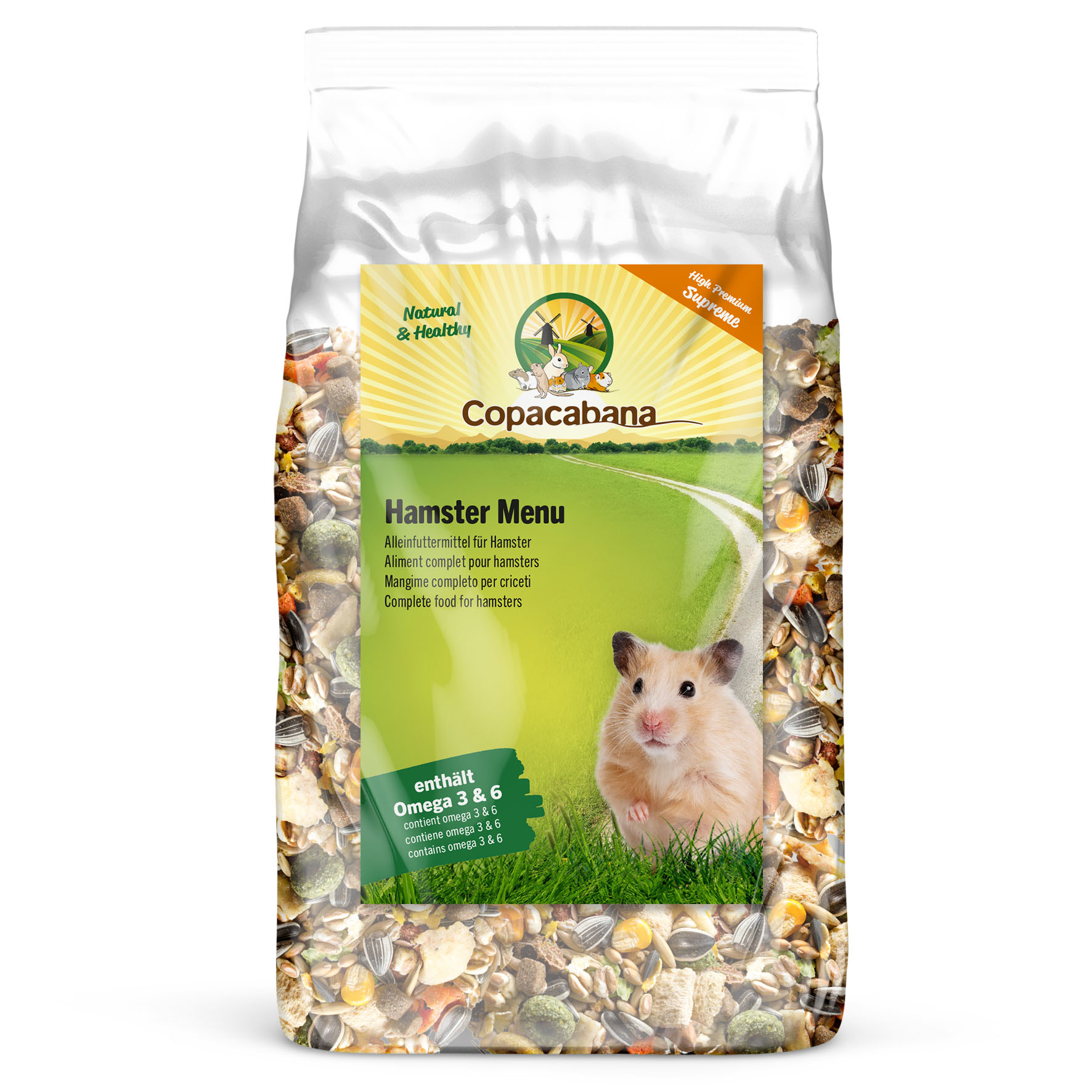 Copacabana Hamster Menu Supreme, 750g