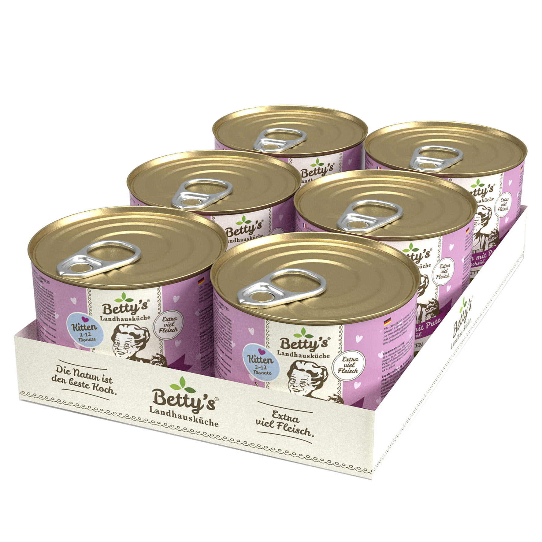 Betty´s Landhausküche Huhn & Truthahn 200g