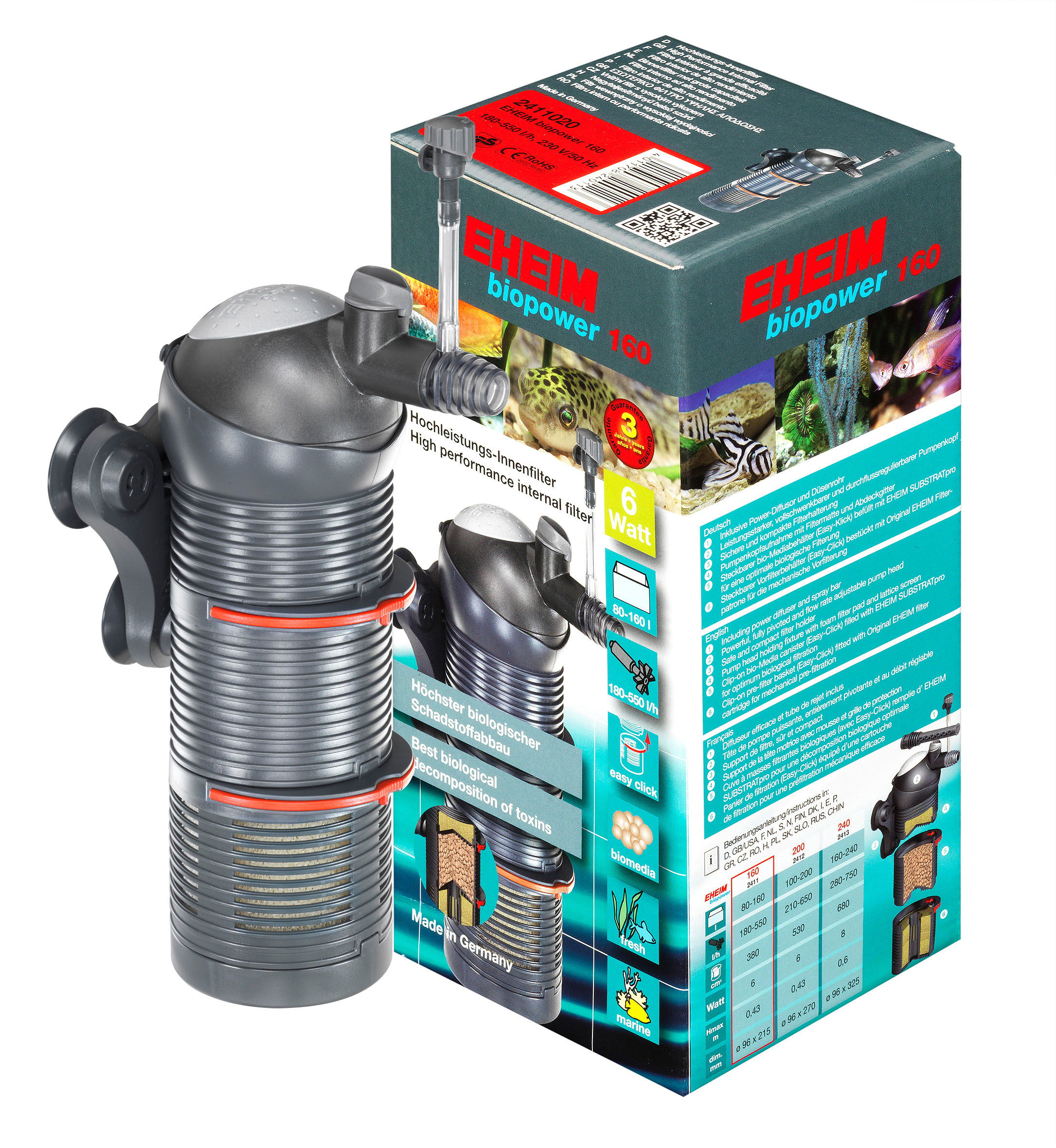 Eheim Innenfilter biopower media+