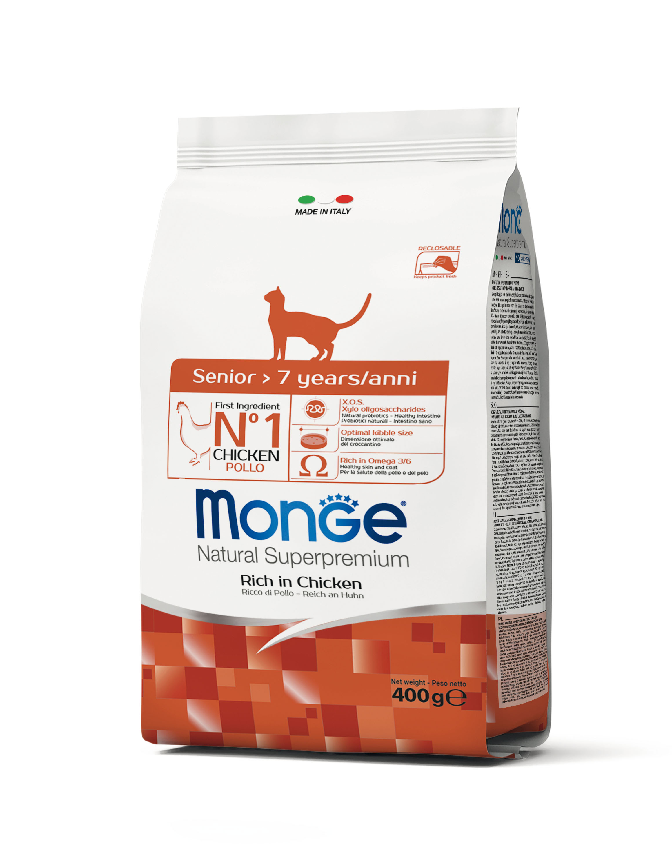 Monge Katze Senior Huhn
