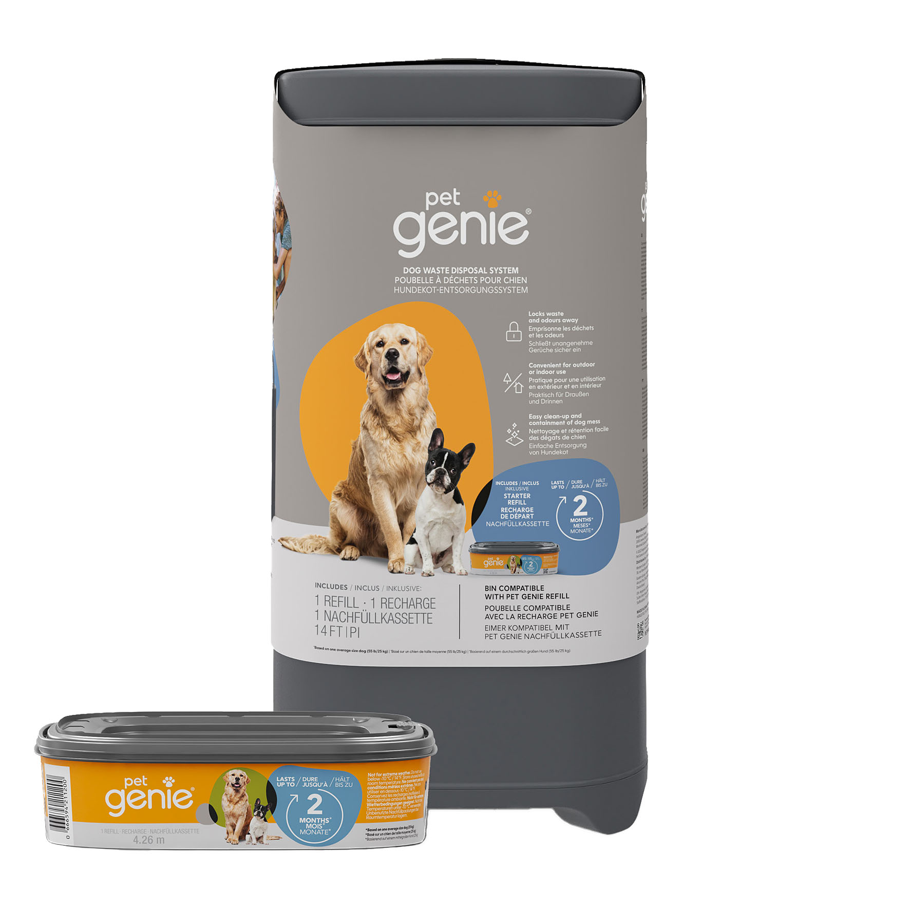 Pet Genie Hundekot-Entsorgungseimer