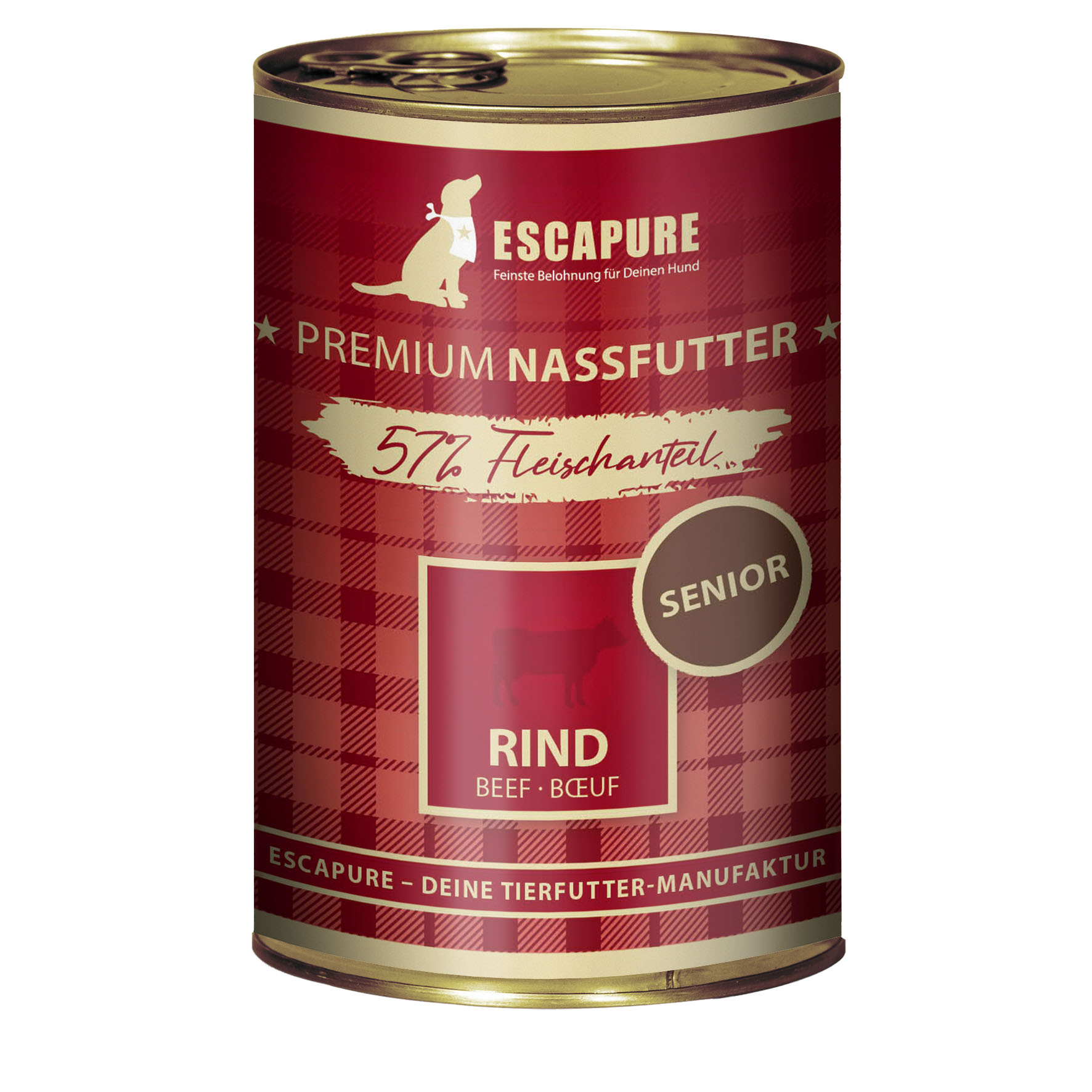 Escapure Senior-Menu Rind, 400g