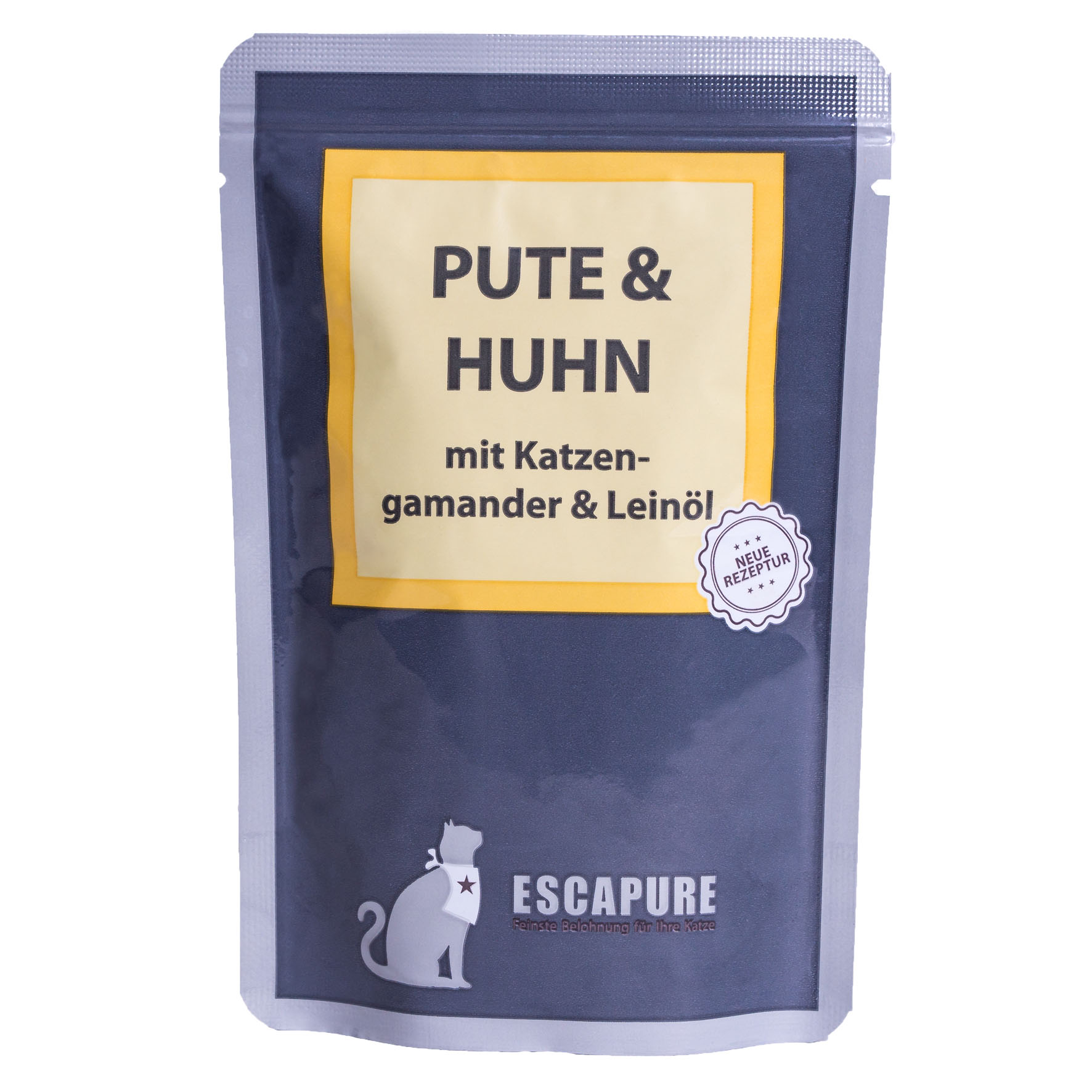 Escapure Pute & Huhn mit Katzengamander