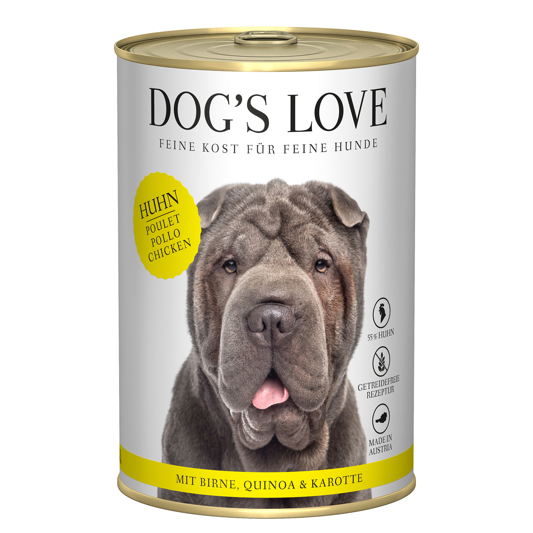 Dog's Love Classic Adult Pollo, pera, quinoa e carota, 400g