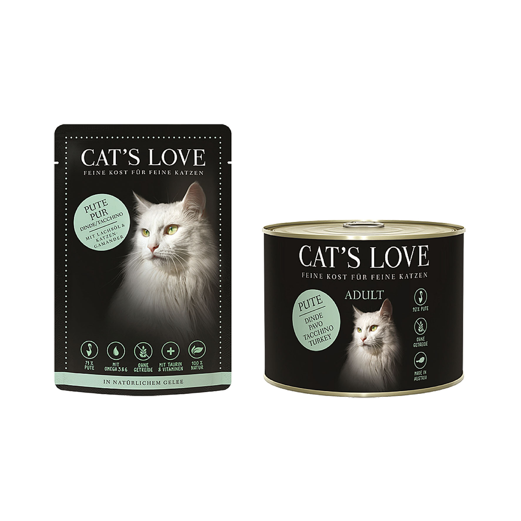 Cat‘s Love Adult Truthahn pur