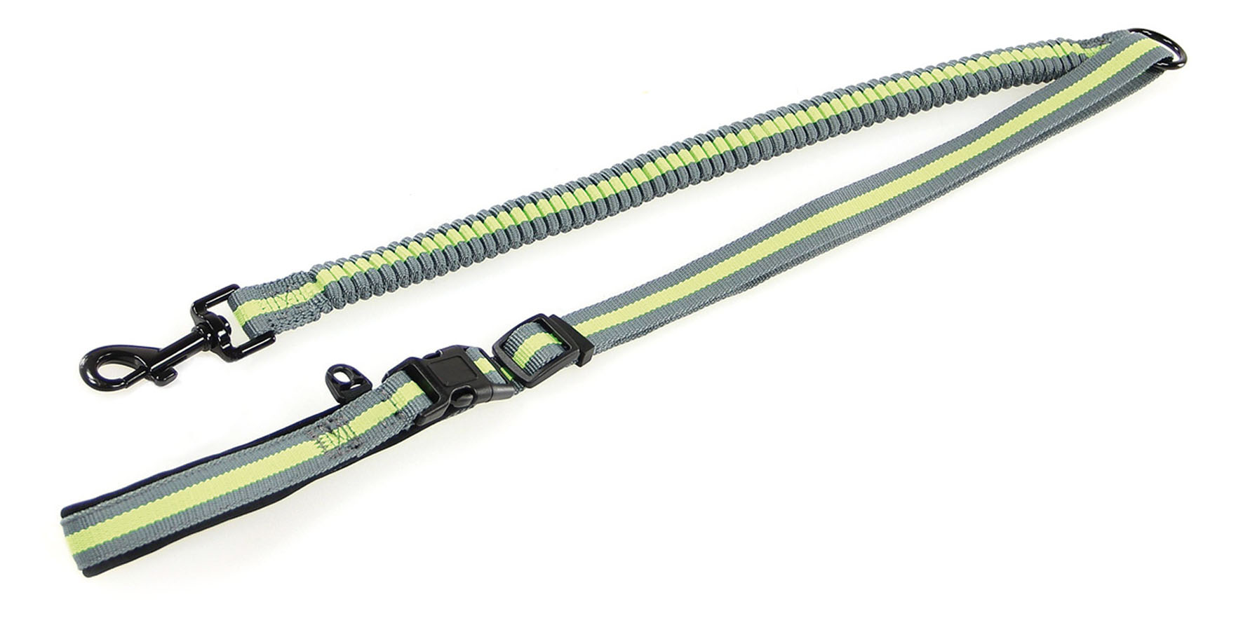 TrendLine laisse élastique, grise-verte