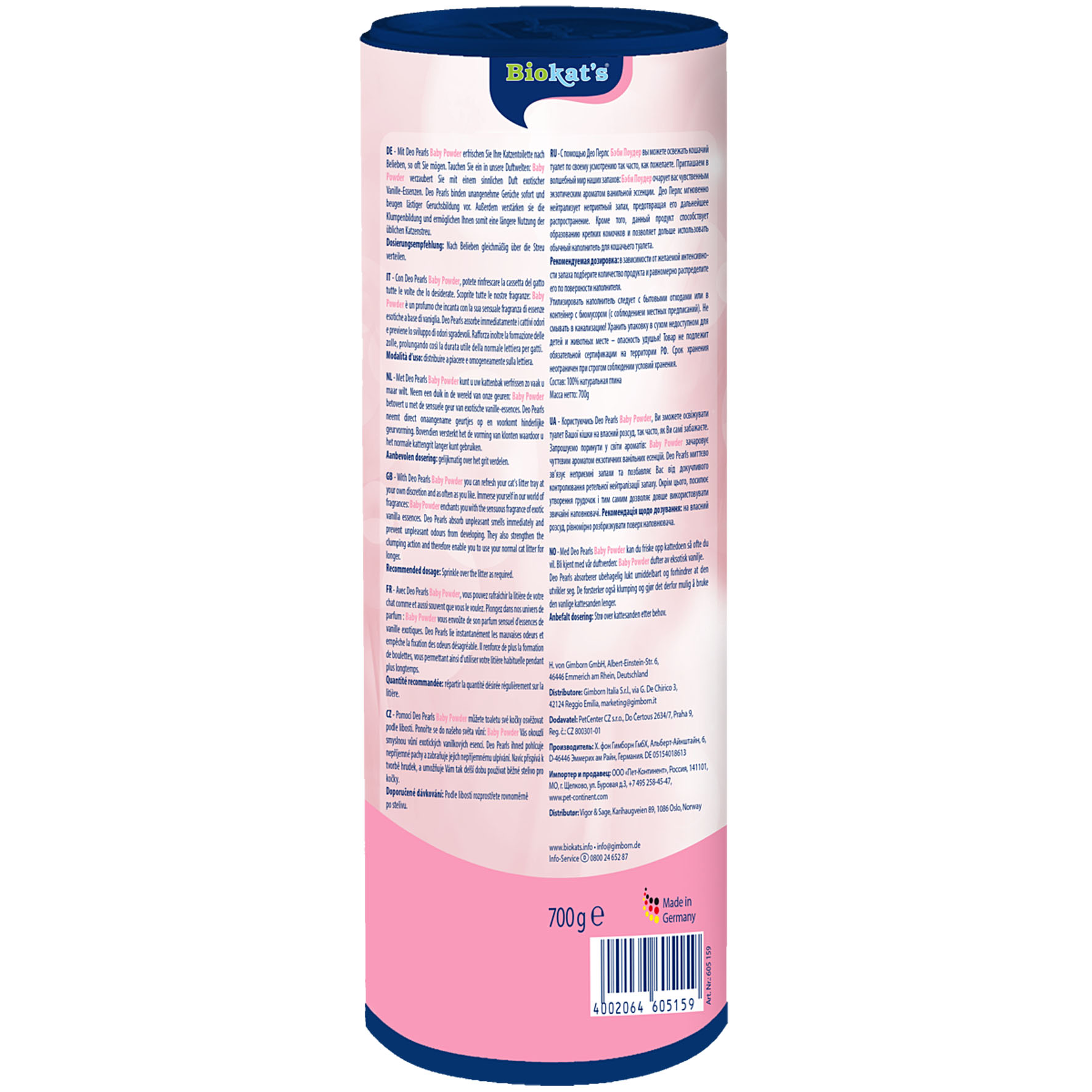 Biokat’s Deo Pearls Baby Powder