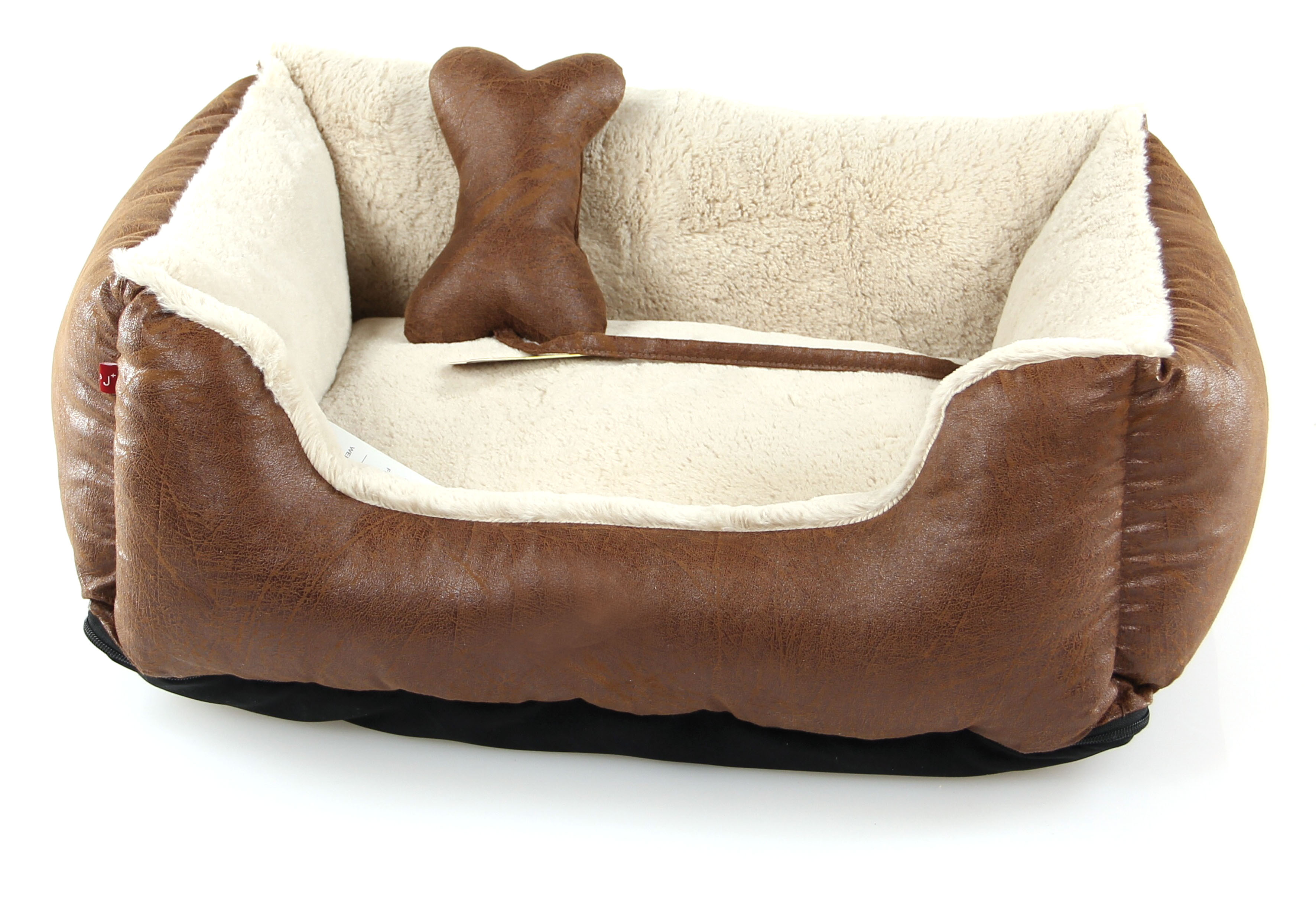 swisspet Hunde- & Katzenbett Santa Fe, braun-beige