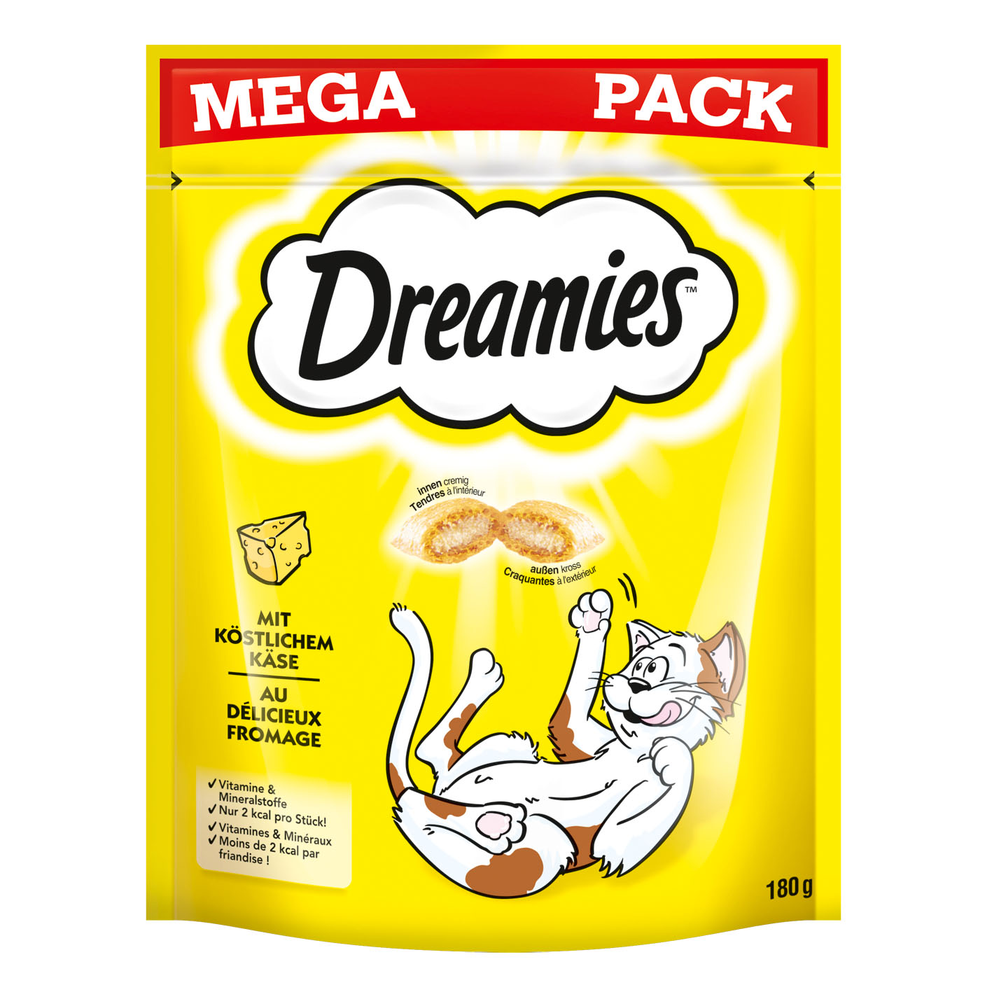 Dreamies mit Käse