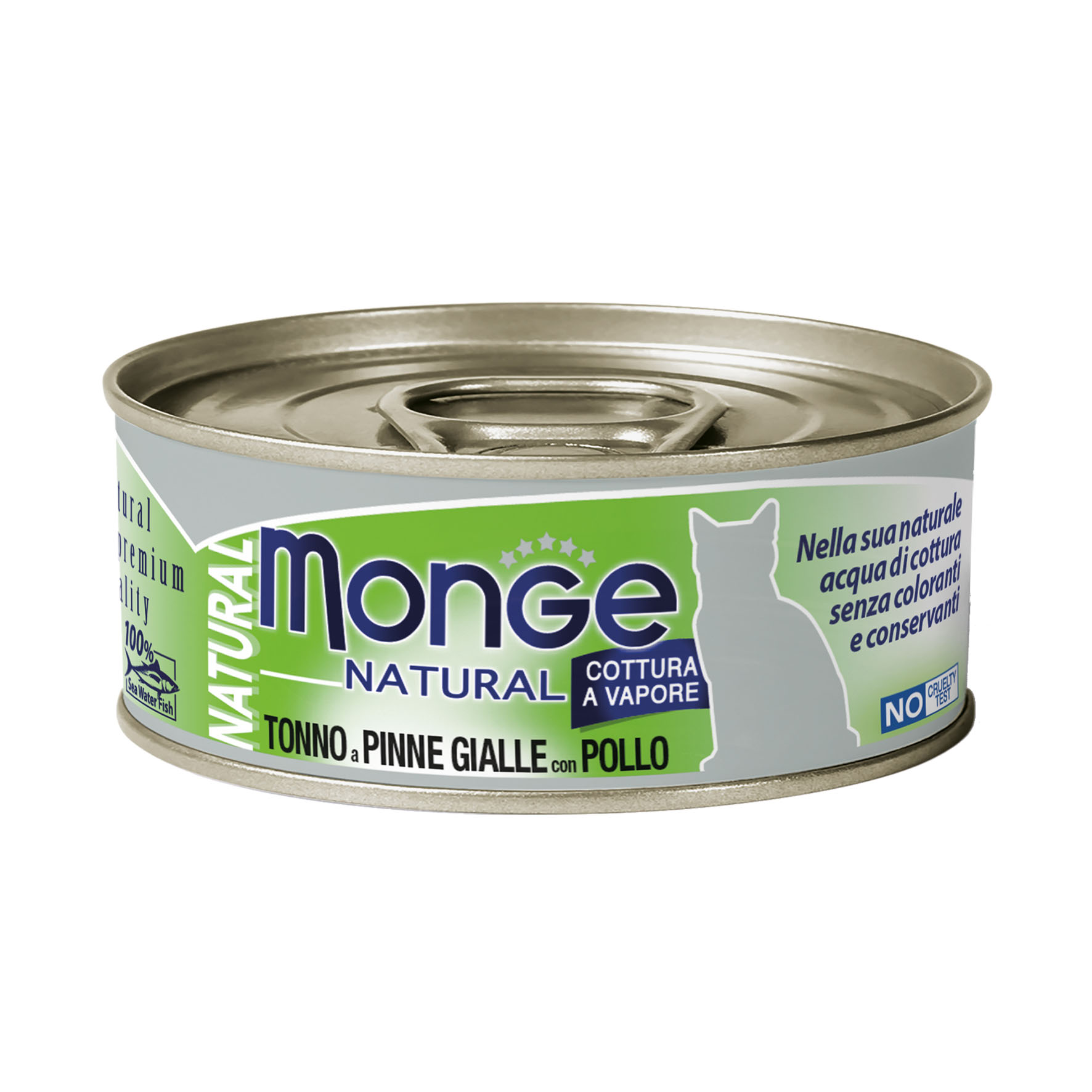 Monge Natural Cat Tonno & Pollo 80g