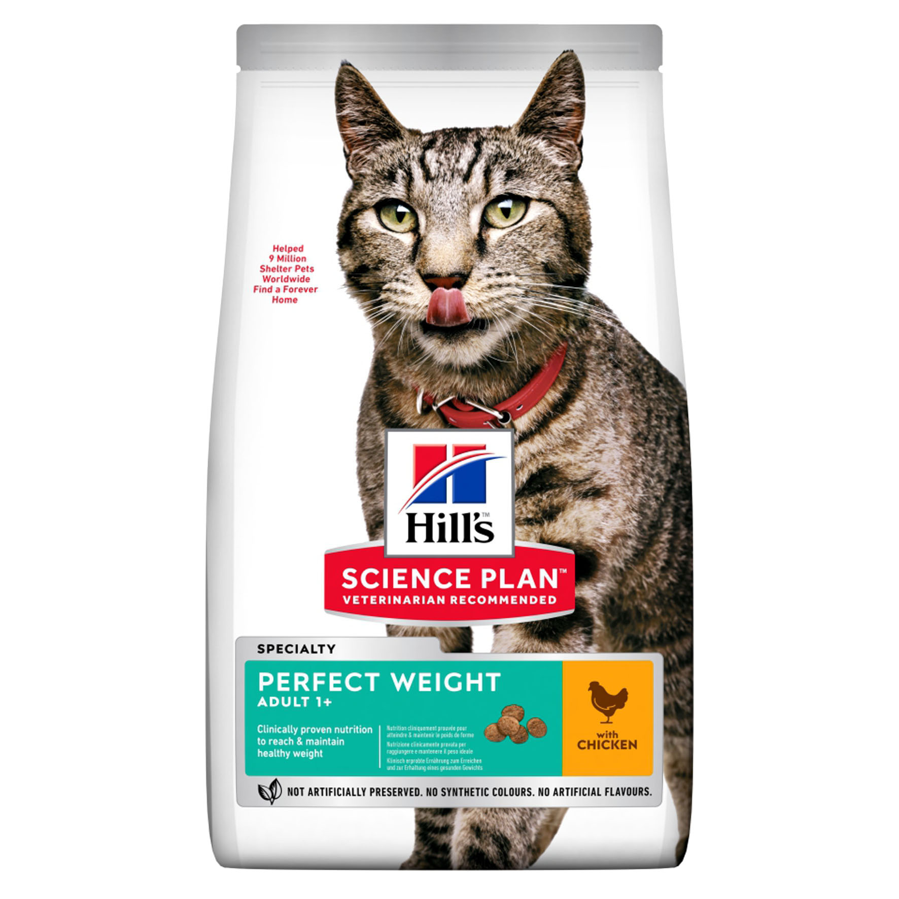 Hill's Science Plan Adult Perfect Weight, Chicken 1.5kg