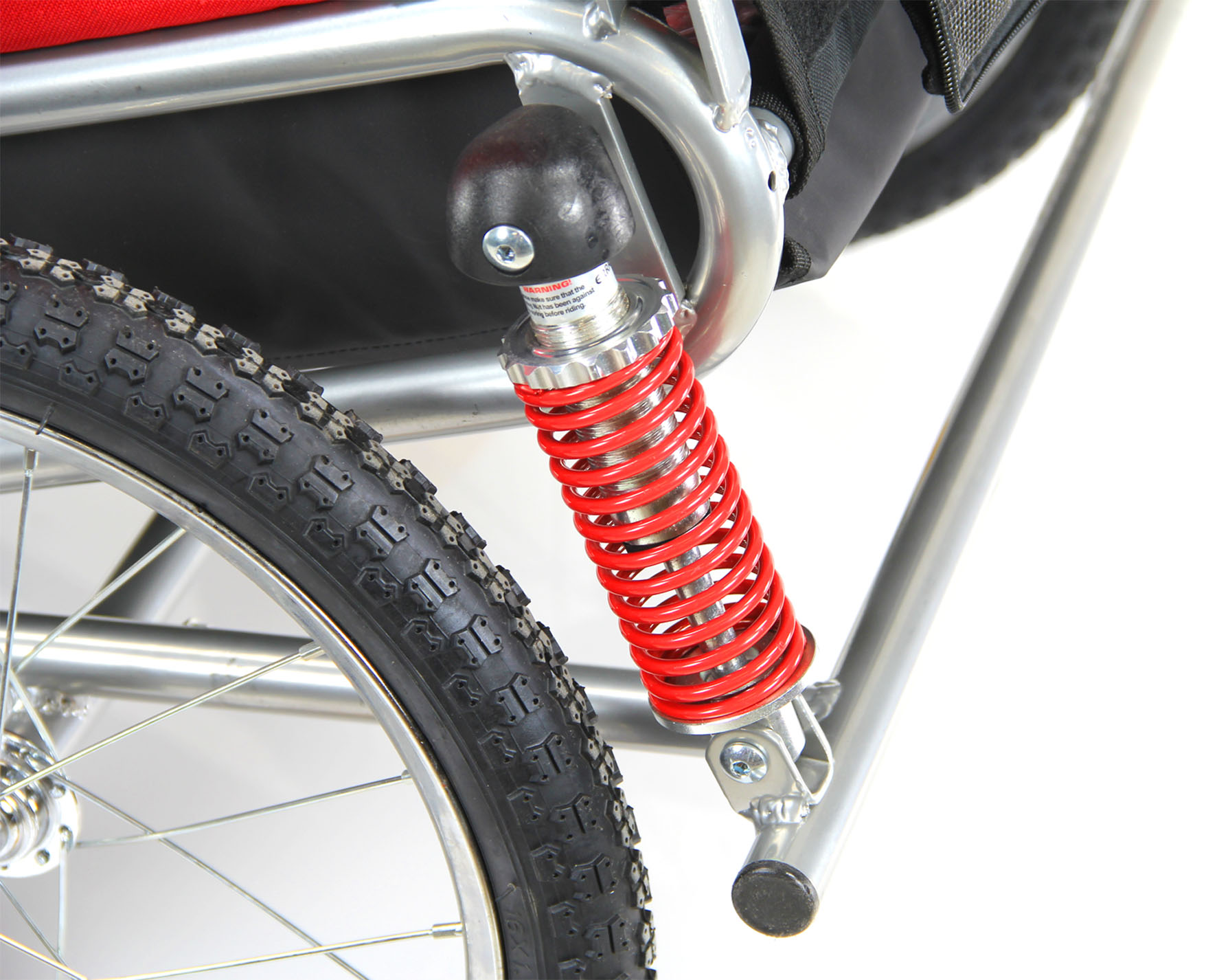swisspet remorque à vélo & poussette pliante Vito 2in1