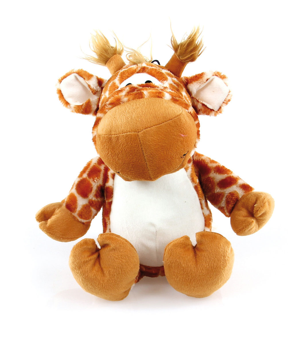 swisspet Mini giraffa in peluche, 20cm, senza squeaker