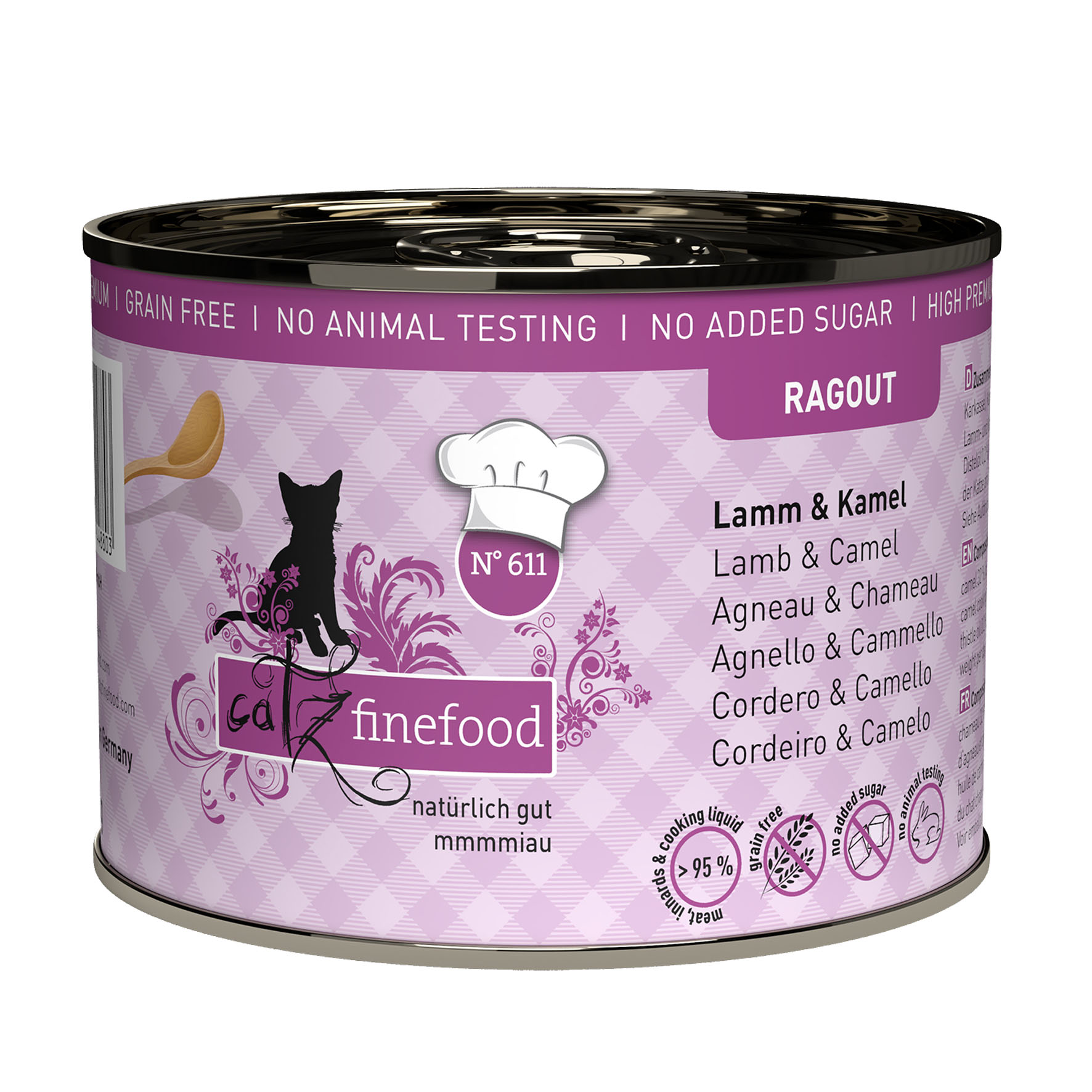 Catz Finefood Ragout No. 611 mit Lamm & Kamel