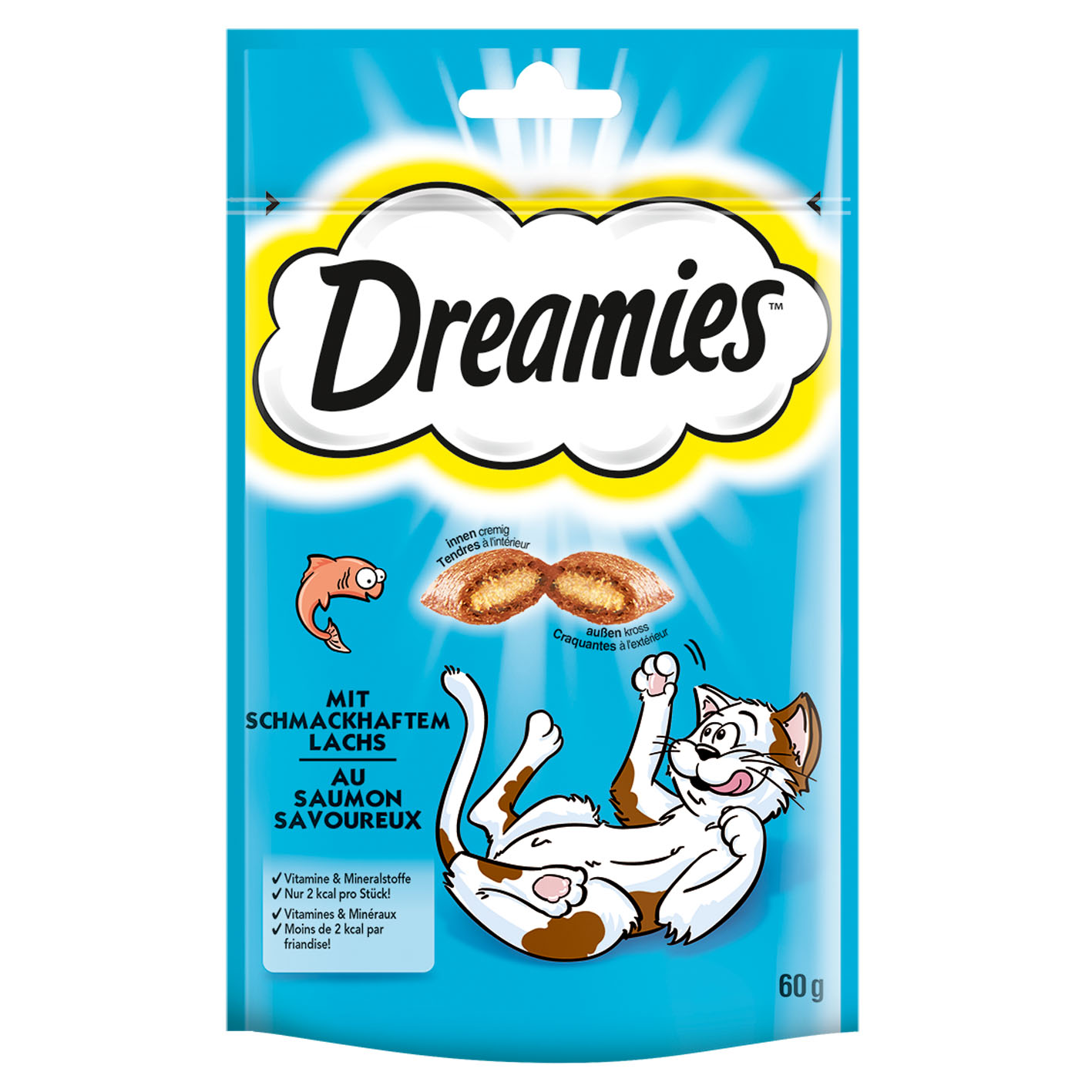 Dreamies con salmone