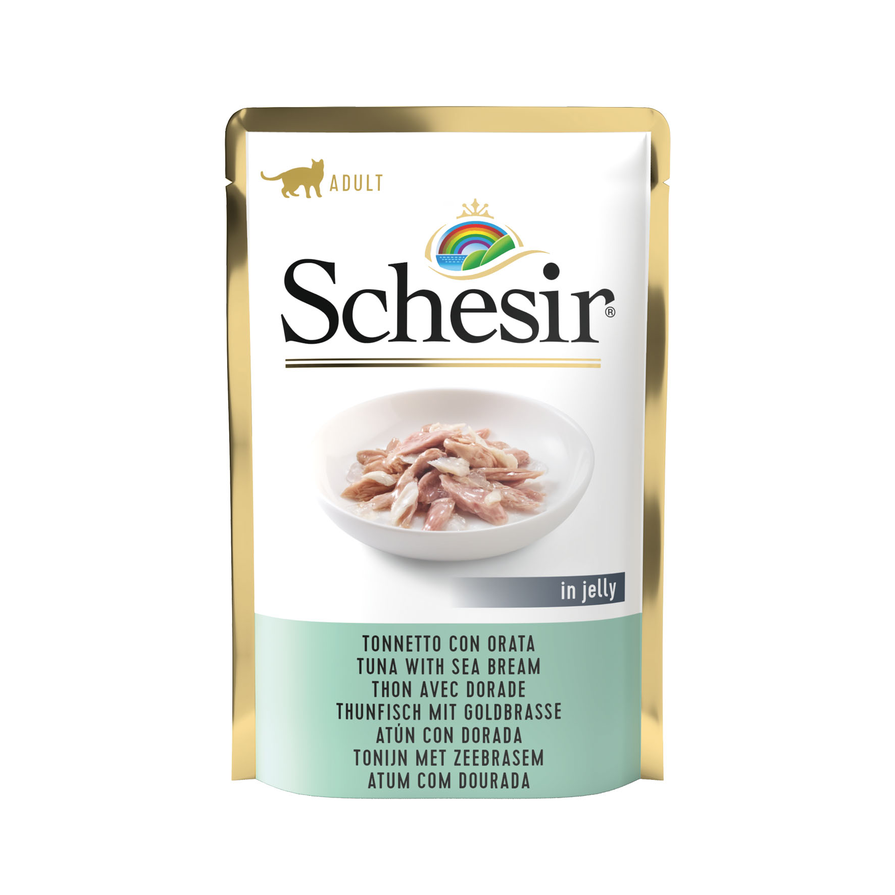 Schesir Jelly Thon mit Goldbrasse 85g