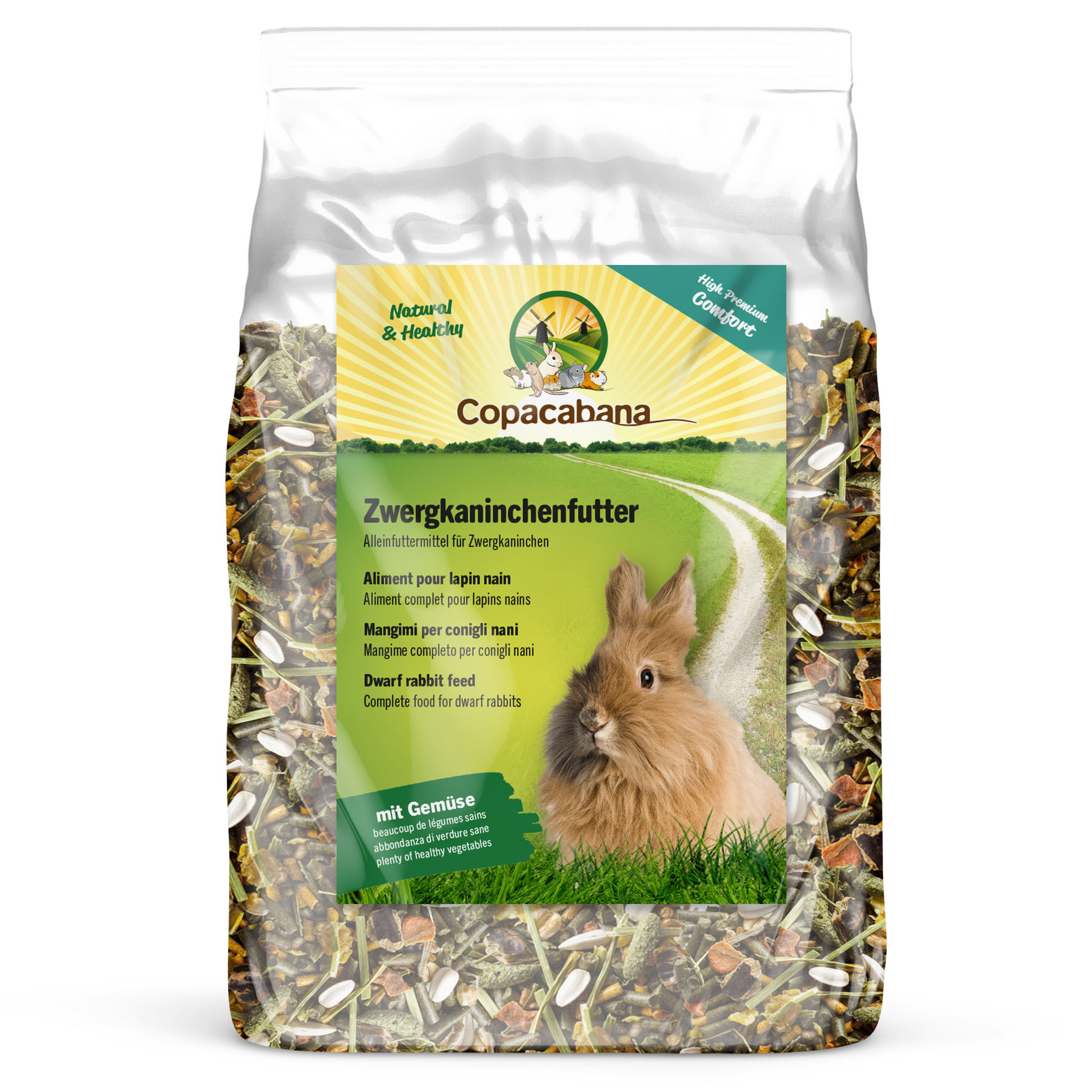 Copacabana aliment pour lapin nain premium