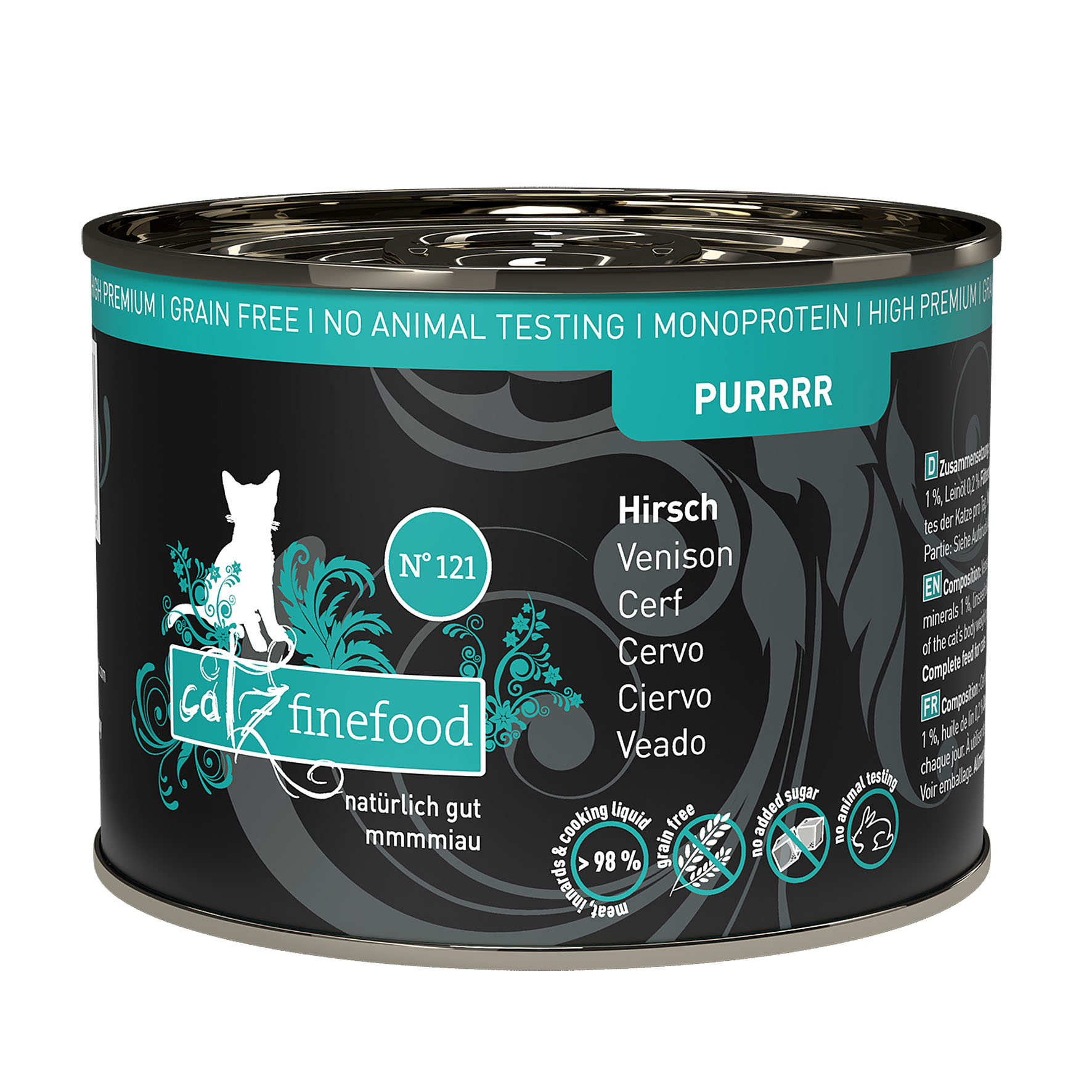 Catz Finefood Purrrr No. 121 mit Hirsch, 200g
