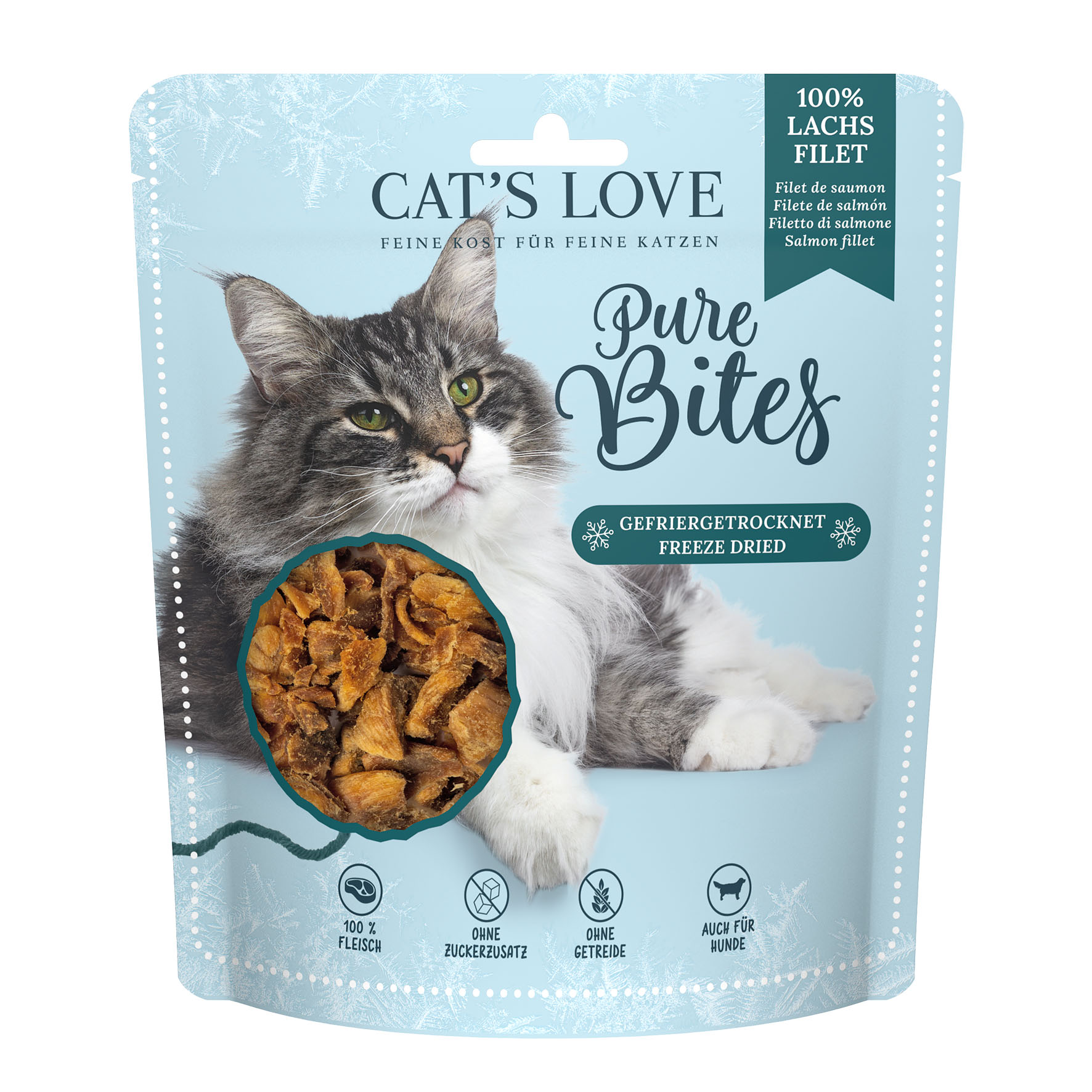 CAT'S LOVE Lachsfilet 50g