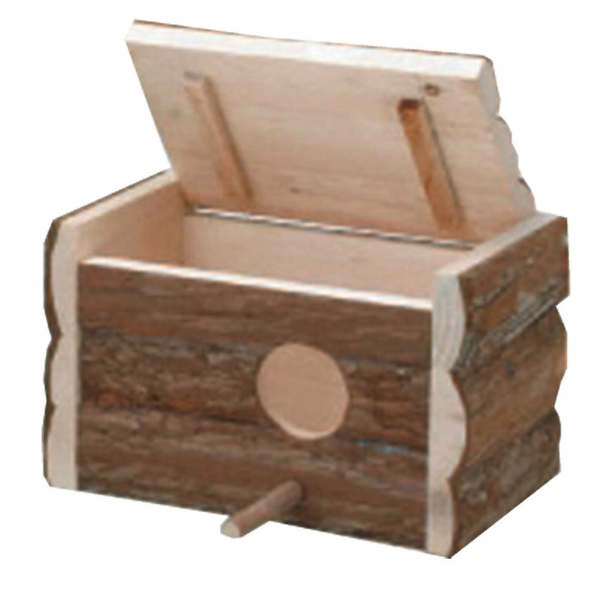 swisspet Cassetta per nidi in legno naturale