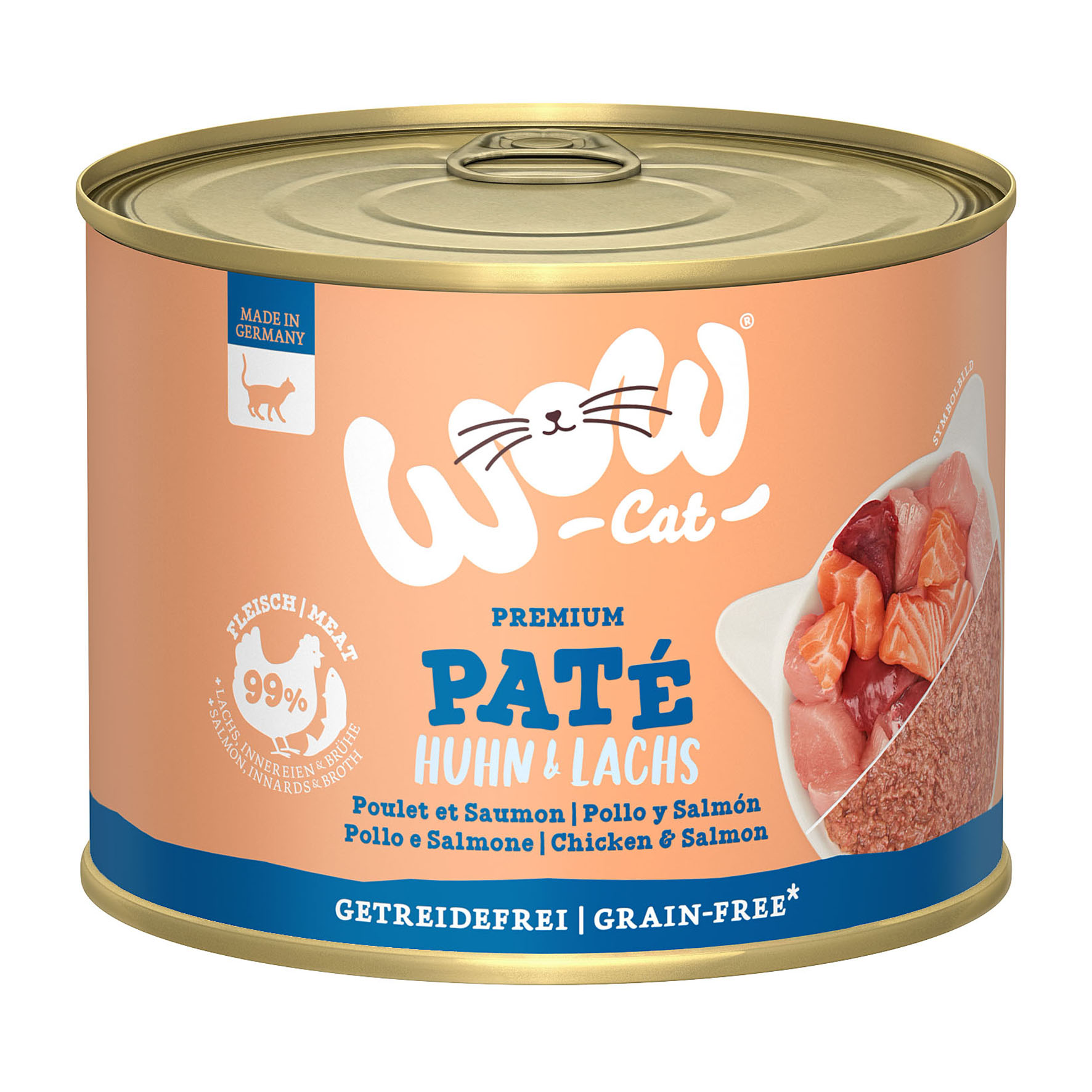 WOW Adult Huhn & Lachs, 200g